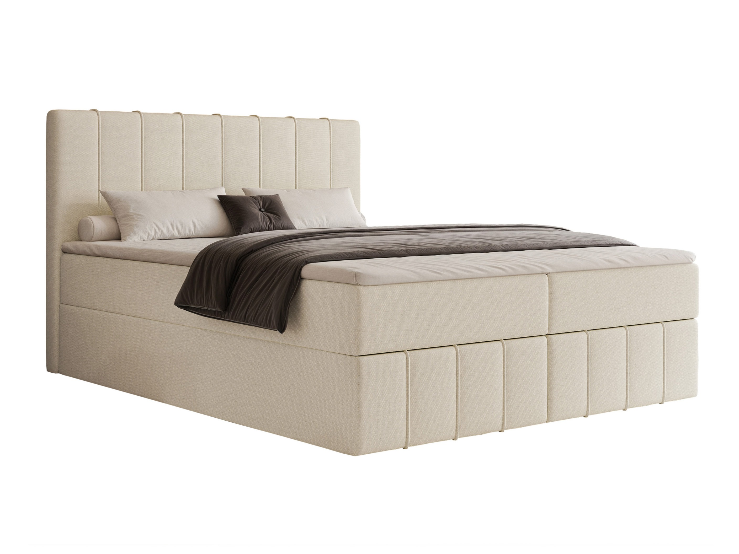 Κρεβάτι continental Martinez 125 (Lumi 03)