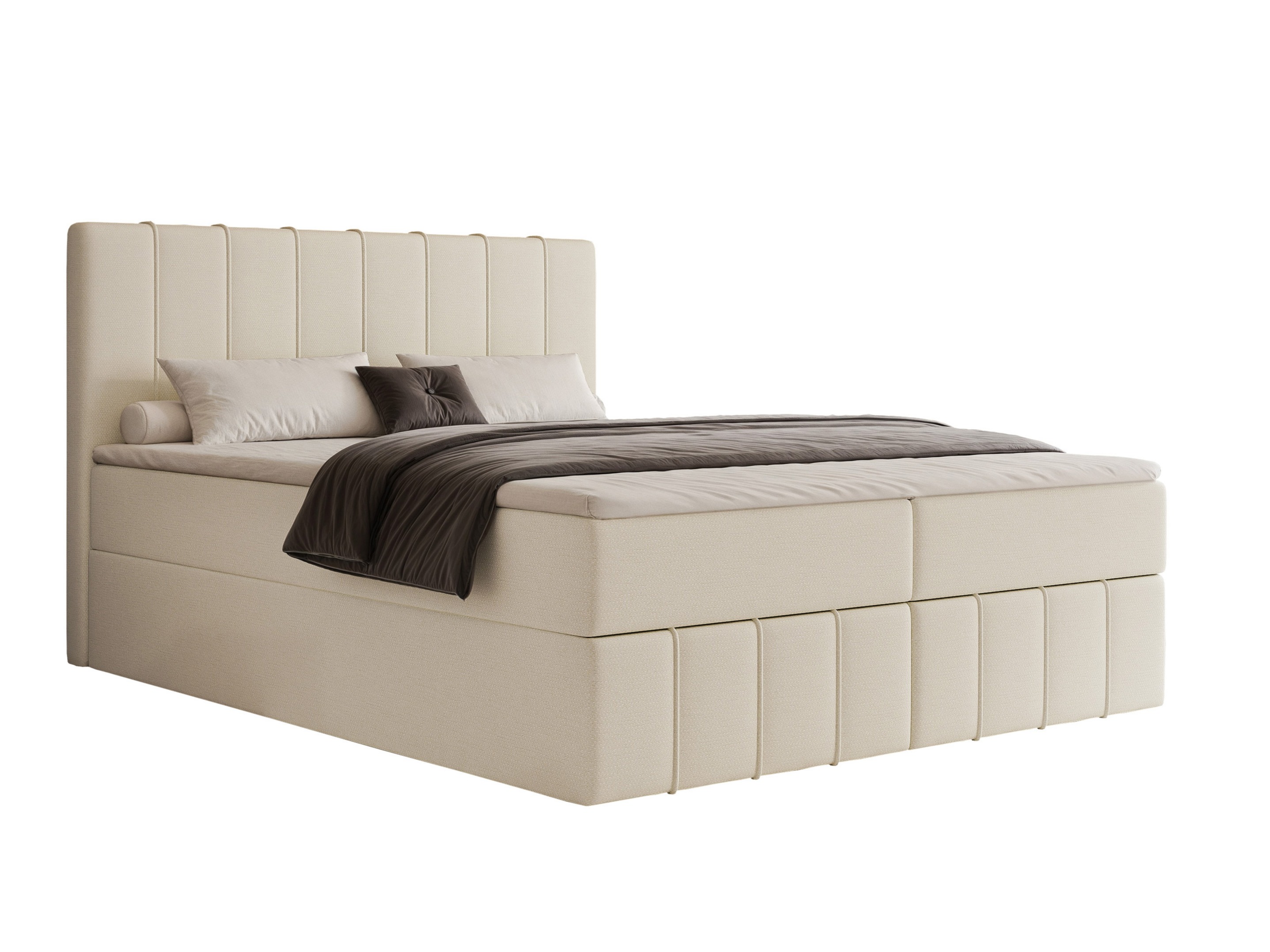 Κρεβάτι continental Martinez 125 (Lumi 03)