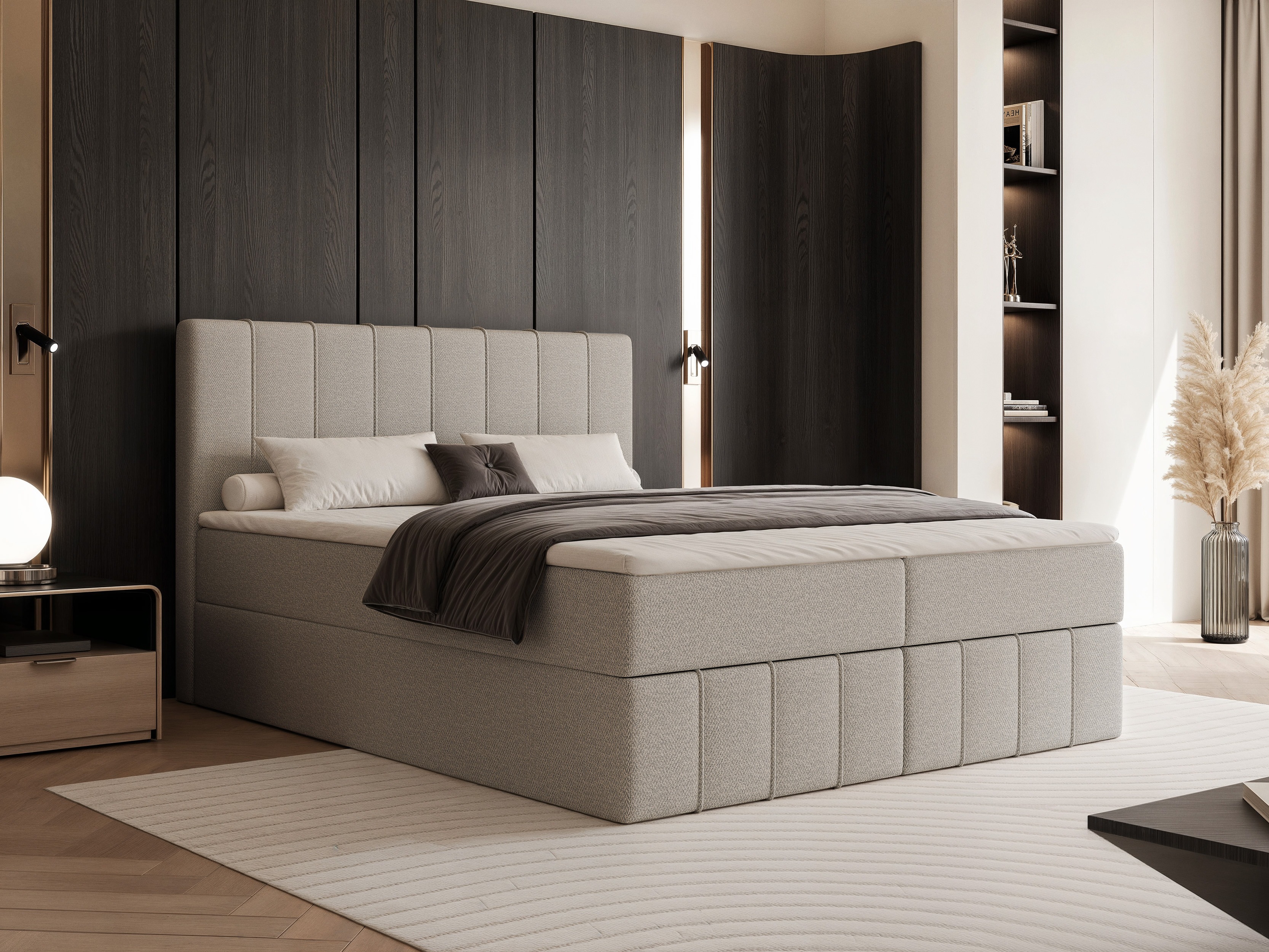 Κρεβάτι continental Martinez 125 (Lumi 11)