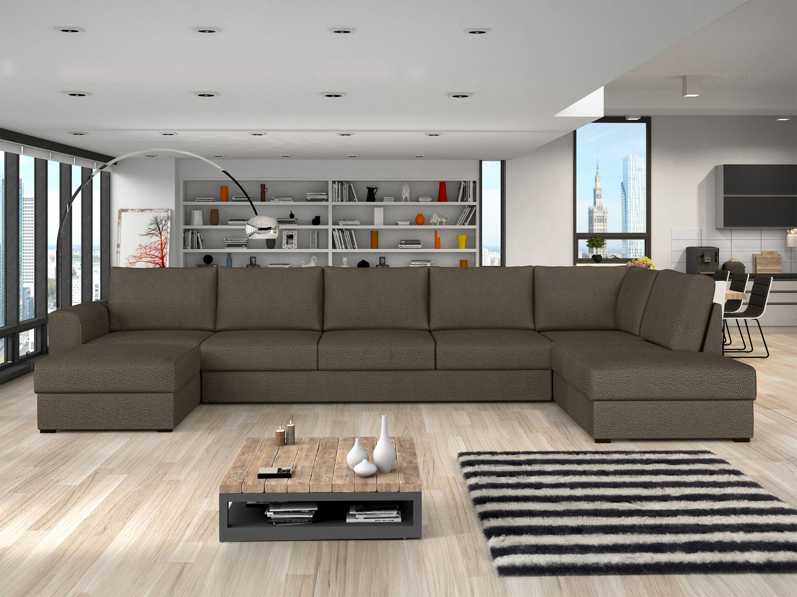 Γωνιακός Καναπές Comfivo Flumen III (Manza 29)