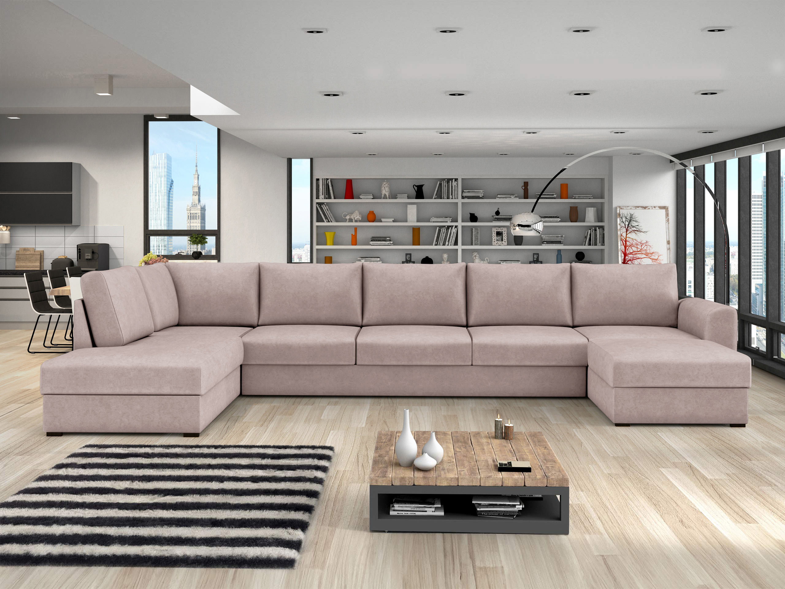 Γωνιακός Καναπές Comfivo Flumen III (Zoya 03)