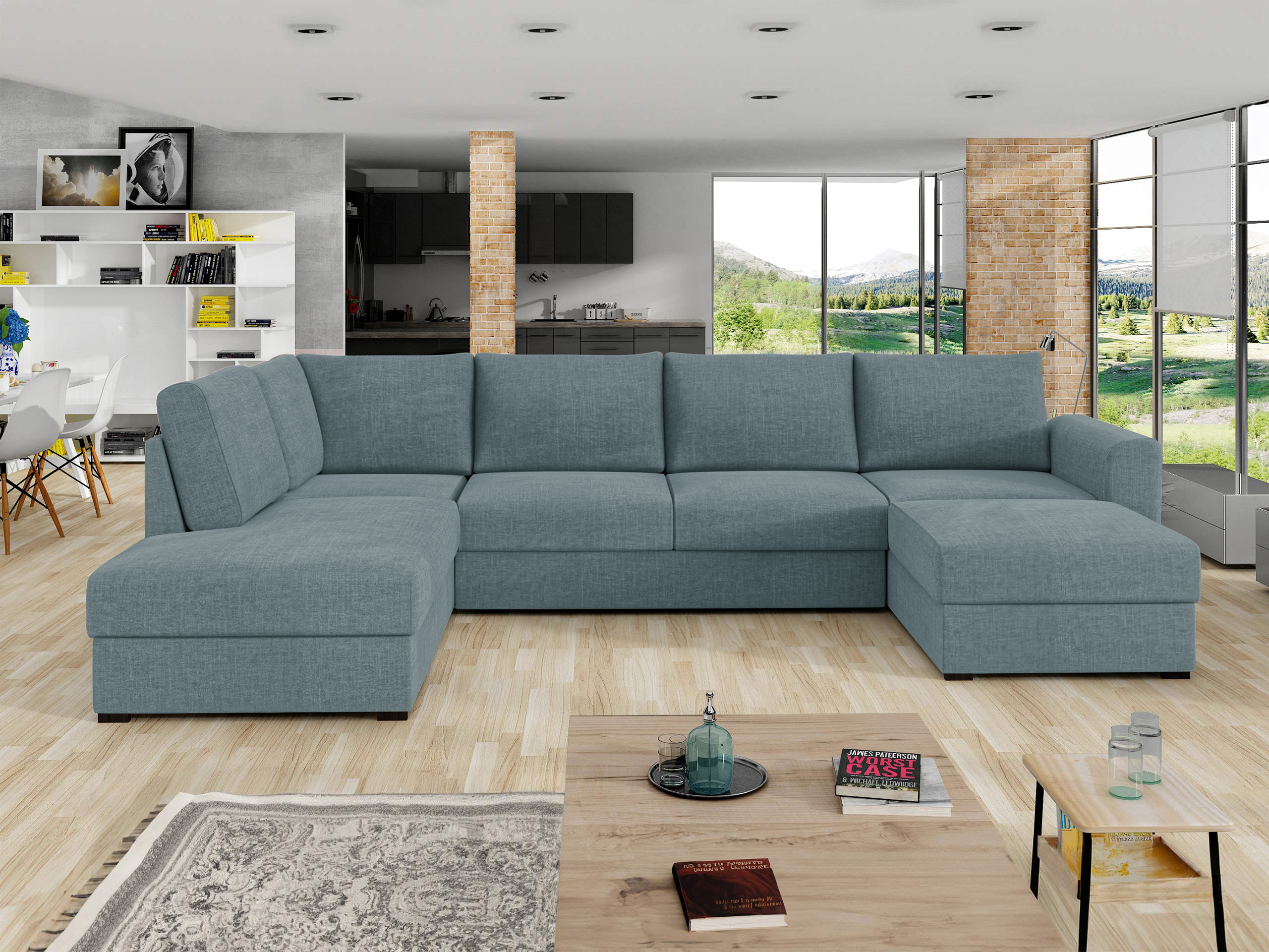 Γωνιακός Καναπές Comfivo Flumen (Maya 11)