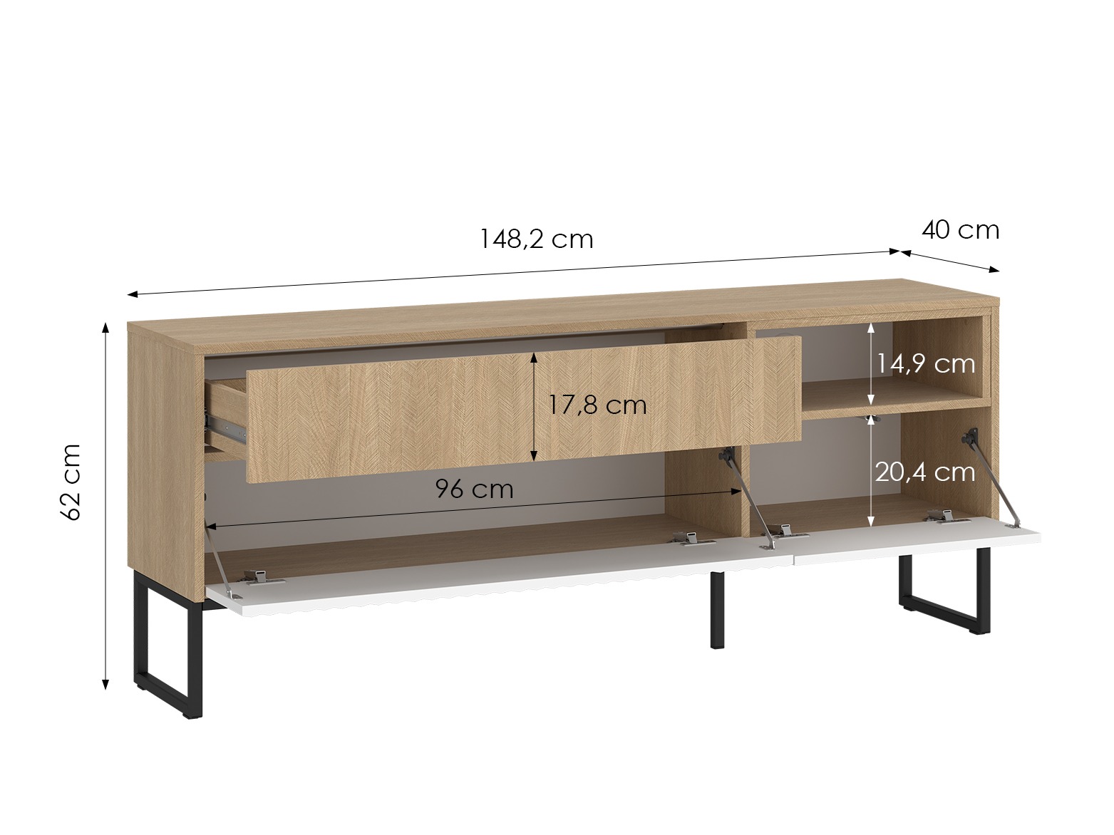 Έπιπλο τηλεόρασης Balbenu 103