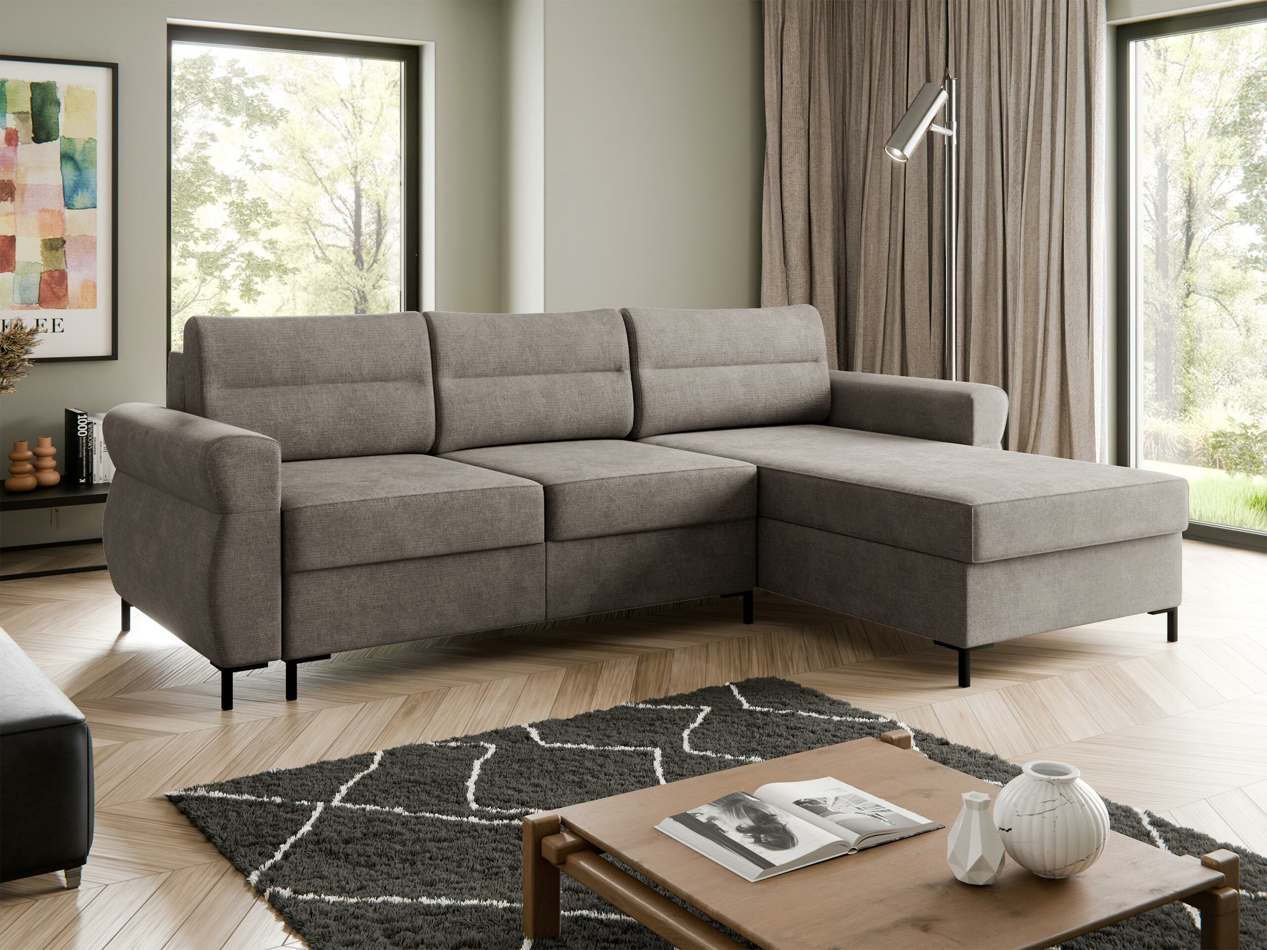 Γωνιακός Καναπές Stonecrest 103 (Sierra 748)