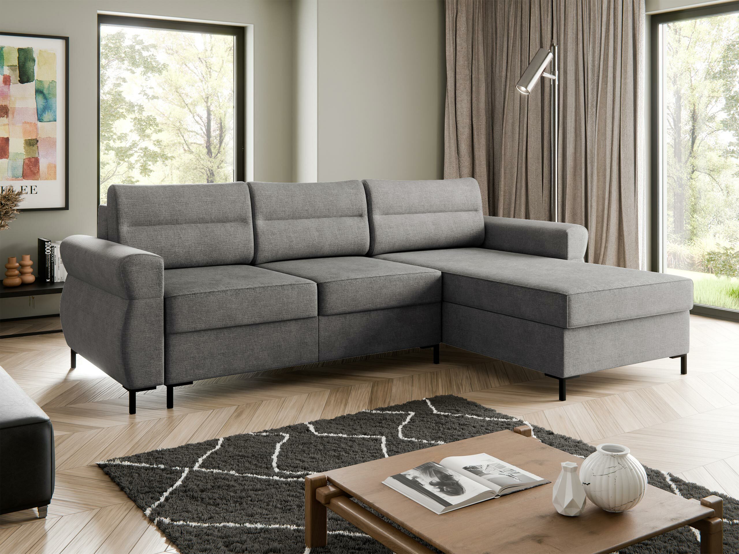 Γωνιακός Καναπές Stonecrest 103 (Sierra 751)
