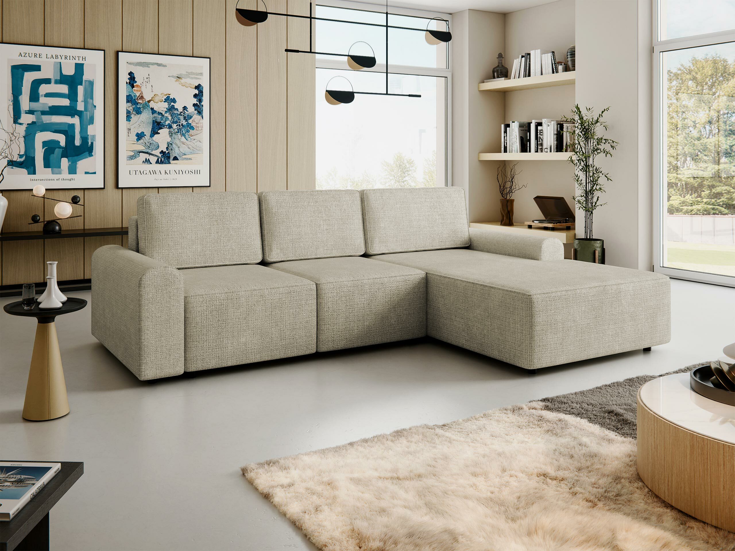 Γωνιακός Καναπές Stonecrest 105 (Sierra 744)