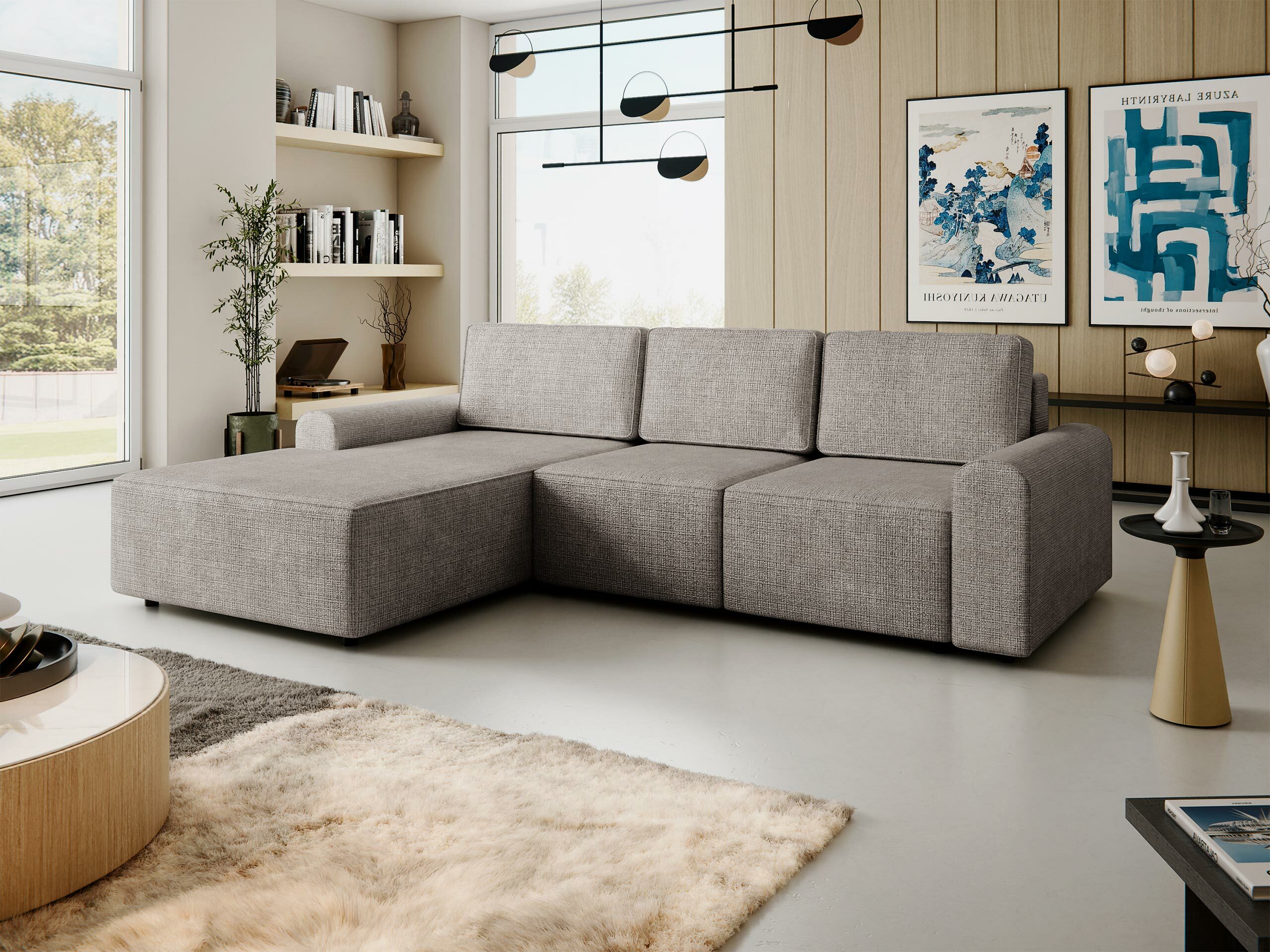 Γωνιακός Καναπές Stonecrest 105 (Sierra 748)