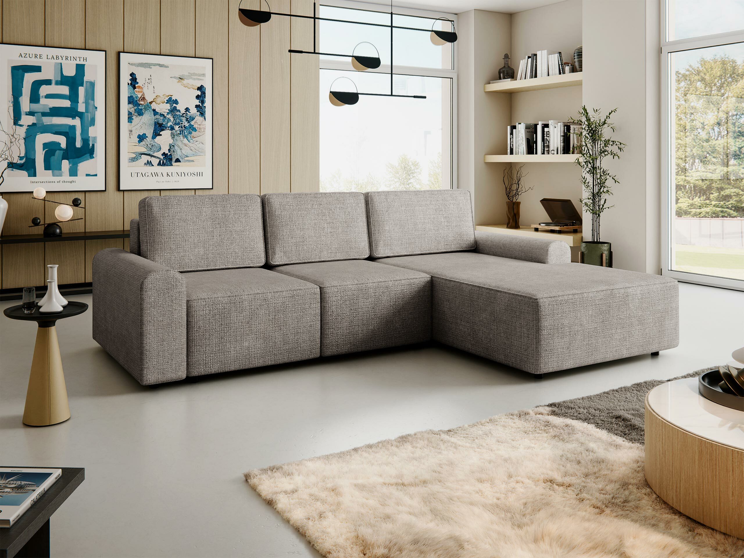 Γωνιακός Καναπές Stonecrest 105 (Sierra 748)