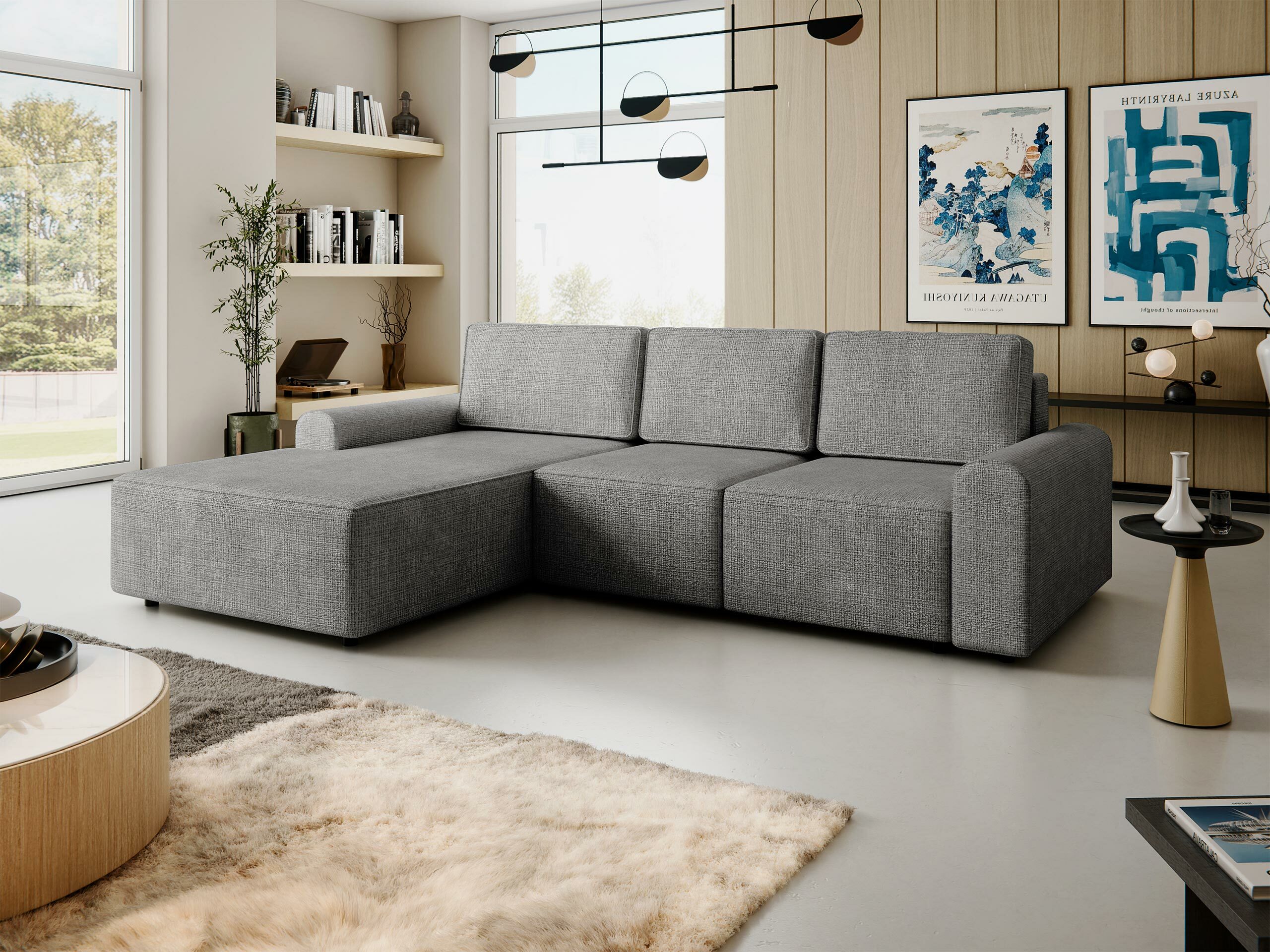 Γωνιακός Καναπές Stonecrest 105 (Sierra 751)