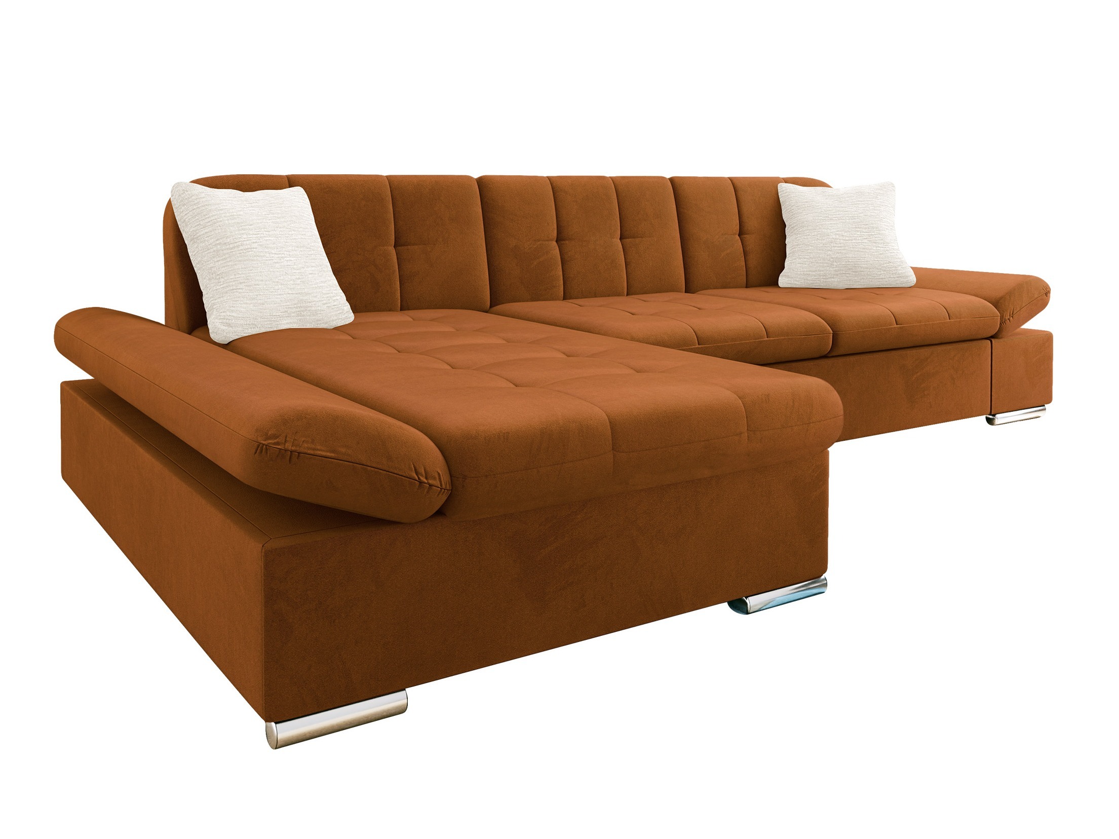 Γωνιακός Καναπές Comfivo Sanitas II (Piano 21 + Mokka 03)