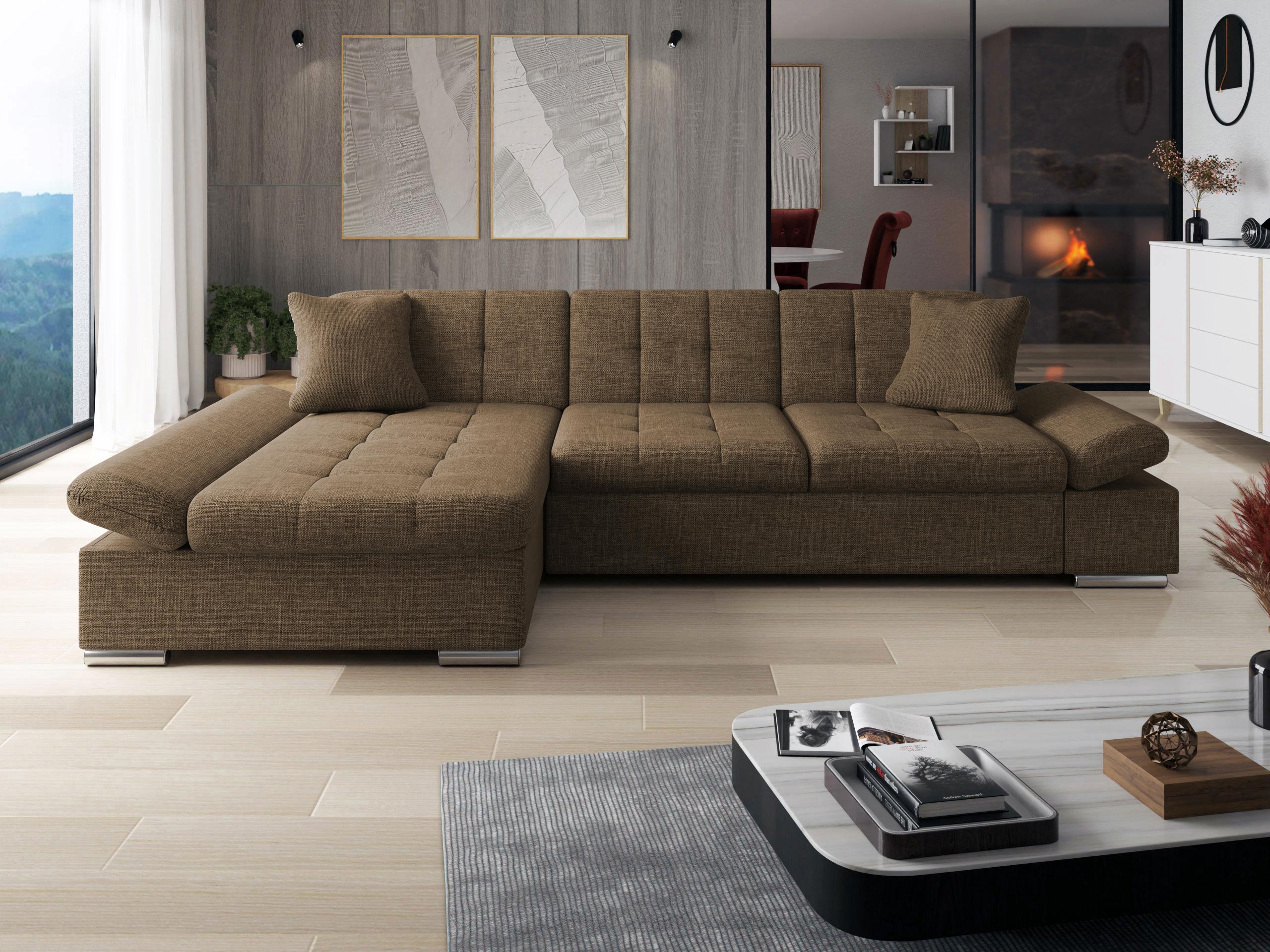 Γωνιακός Καναπές Comfivo Serenitas (Lux 03)
