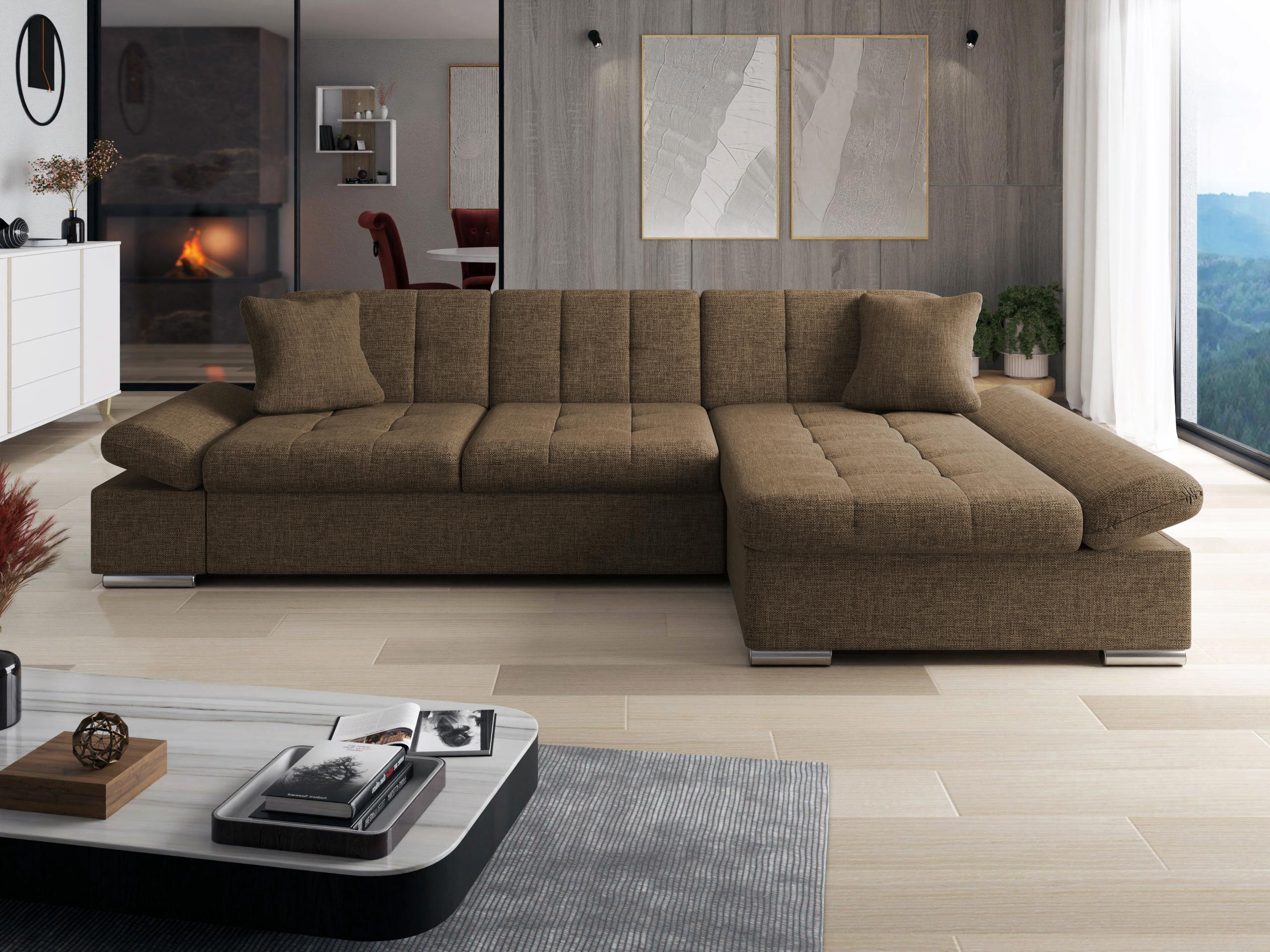 Γωνιακός Καναπές Comfivo Serenitas (Lux 03)