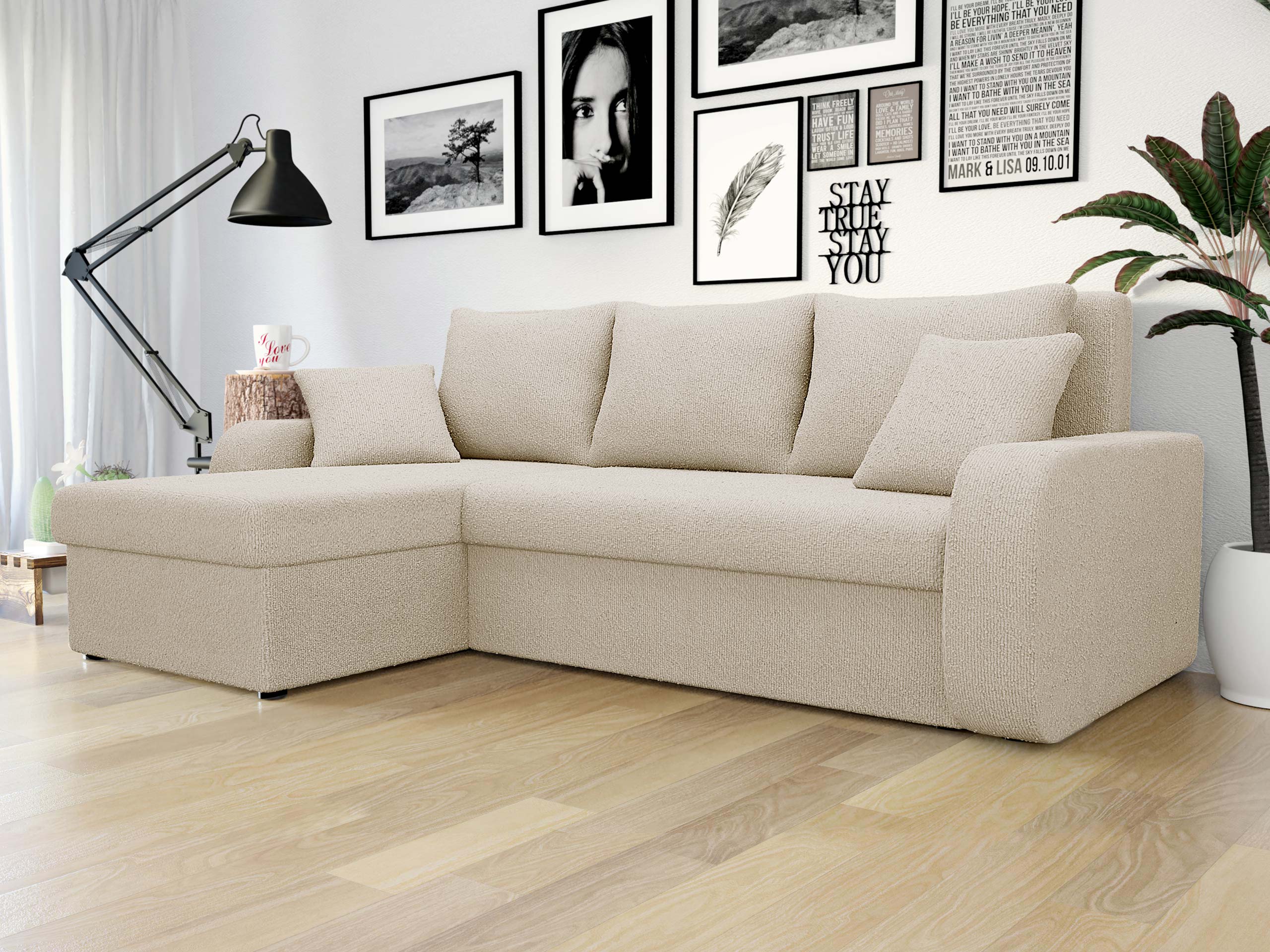 Γωνιακός Καναπές Comfivo Melissa (Sandu 224.02)