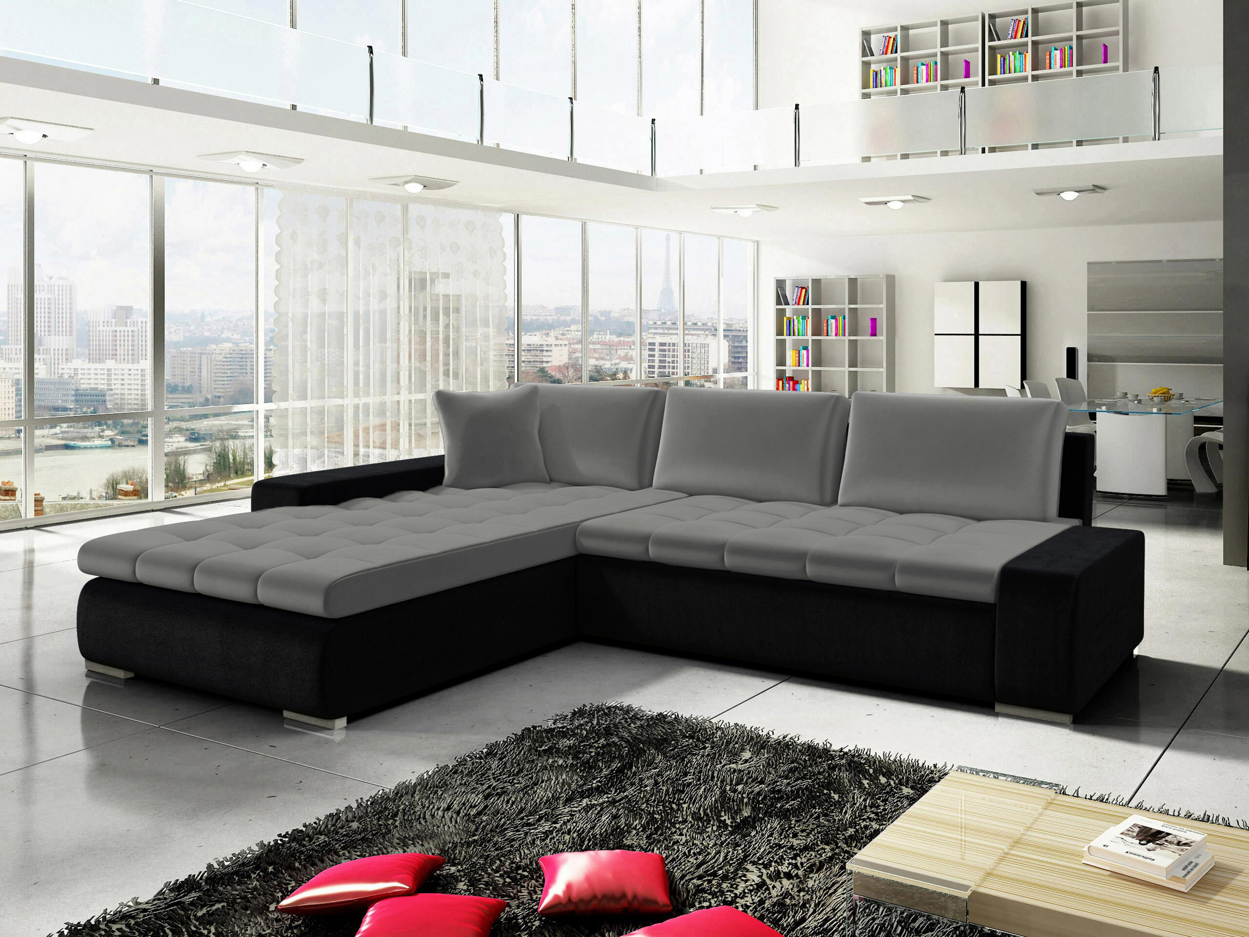 Γωνιακός Καναπές Comfivo Nitor II (Magic Velvet 2219 + Magic Velvet 2217)