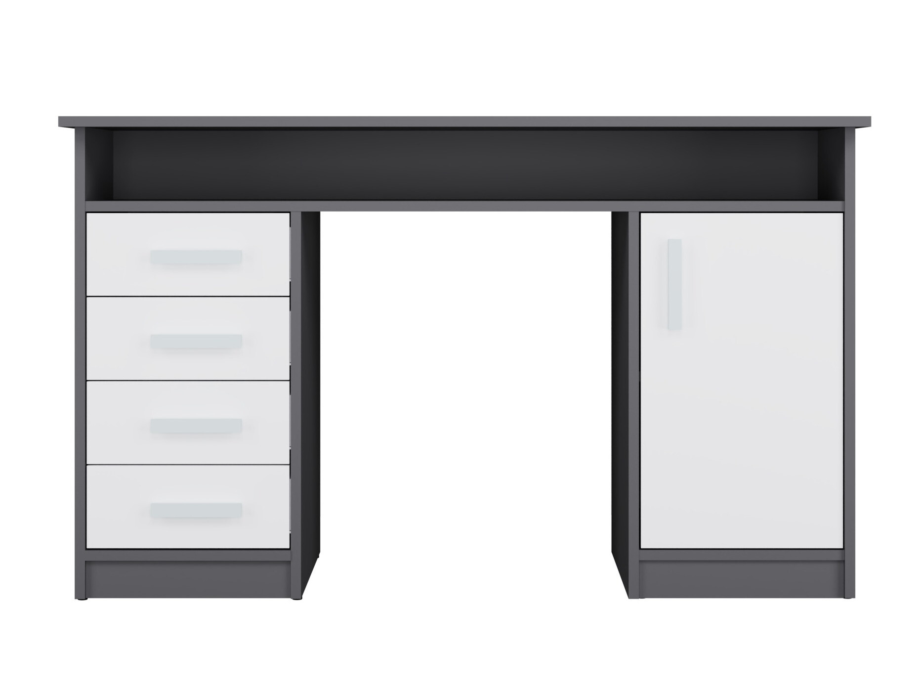Γραφείο Mandeville 329 (Άσπρο + Ανθρακί)