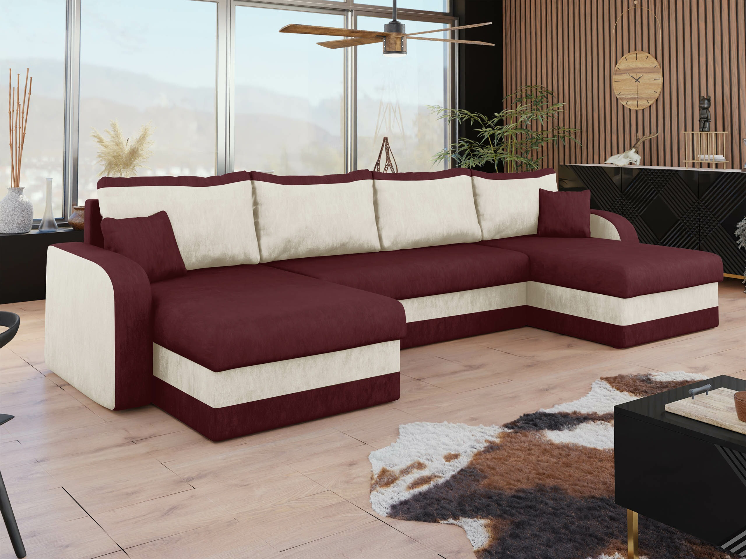 Γωνιακός Καναπές Comfivo Melissa IV (Mikrofaza 25 + Mikrofaza 31)