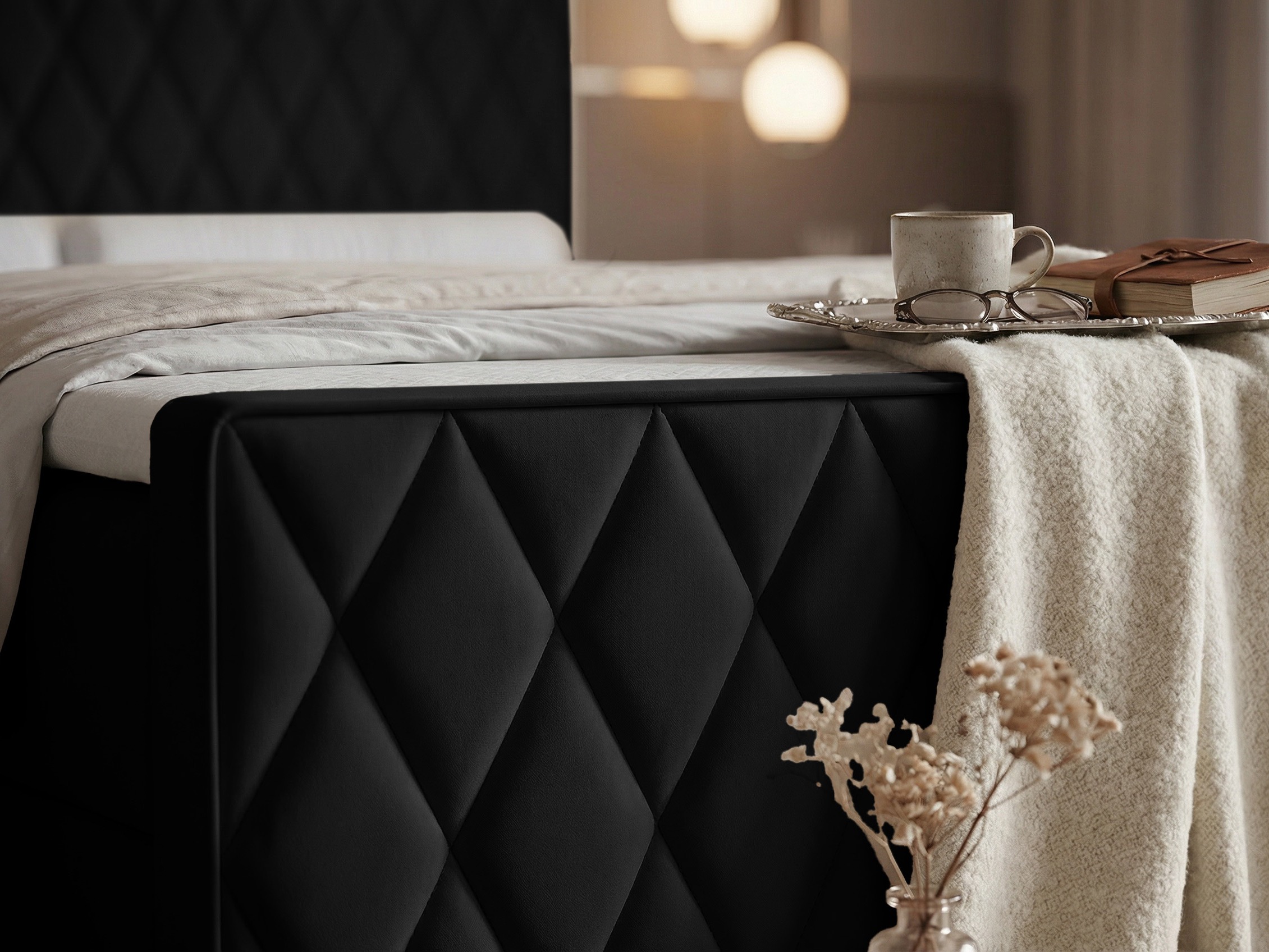 Κρεβάτι continental Martinez 129 (Magic Velvet 2219)