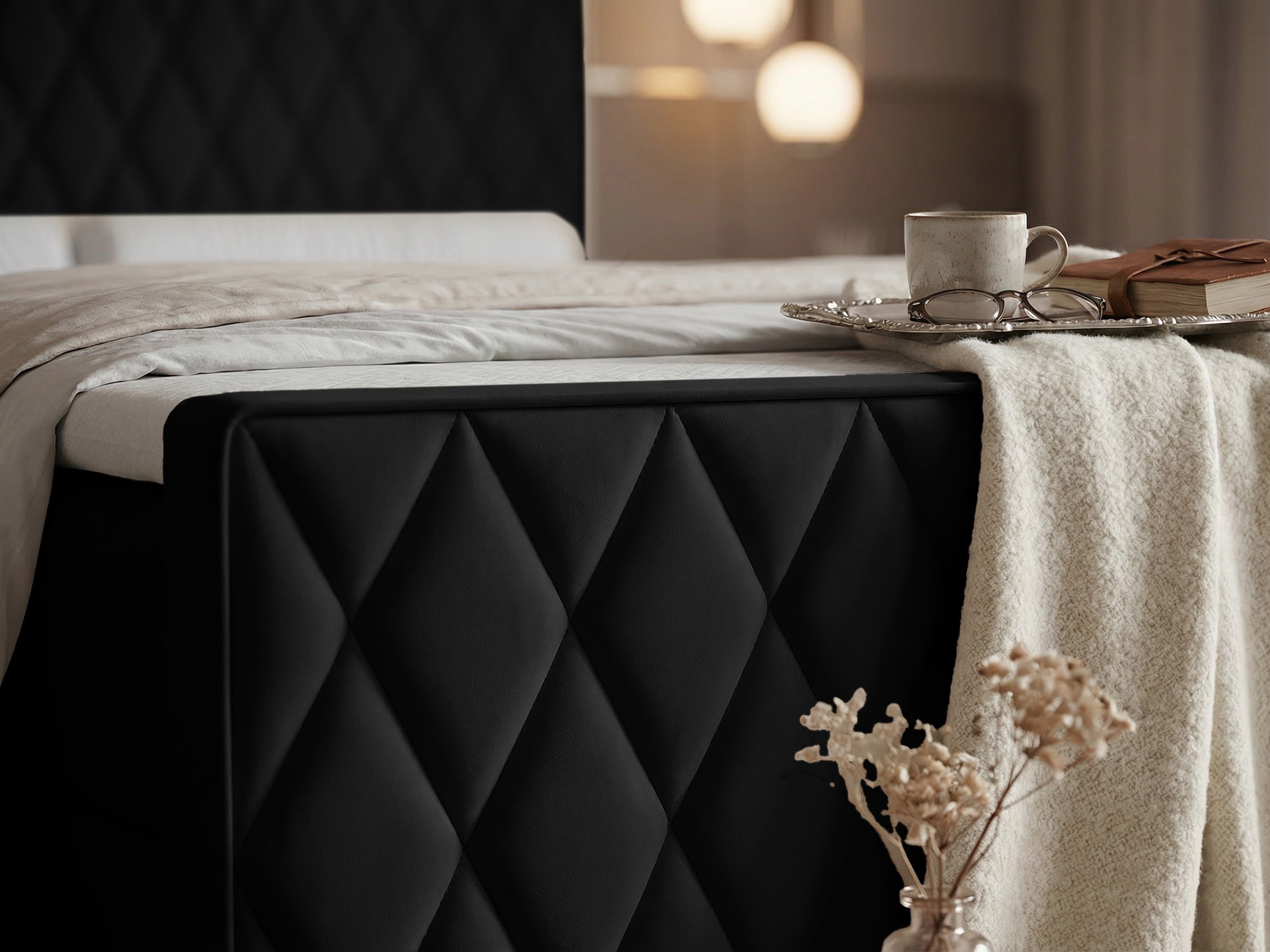 Κρεβάτι continental Martinez 129 (Magic Velvet 2219)