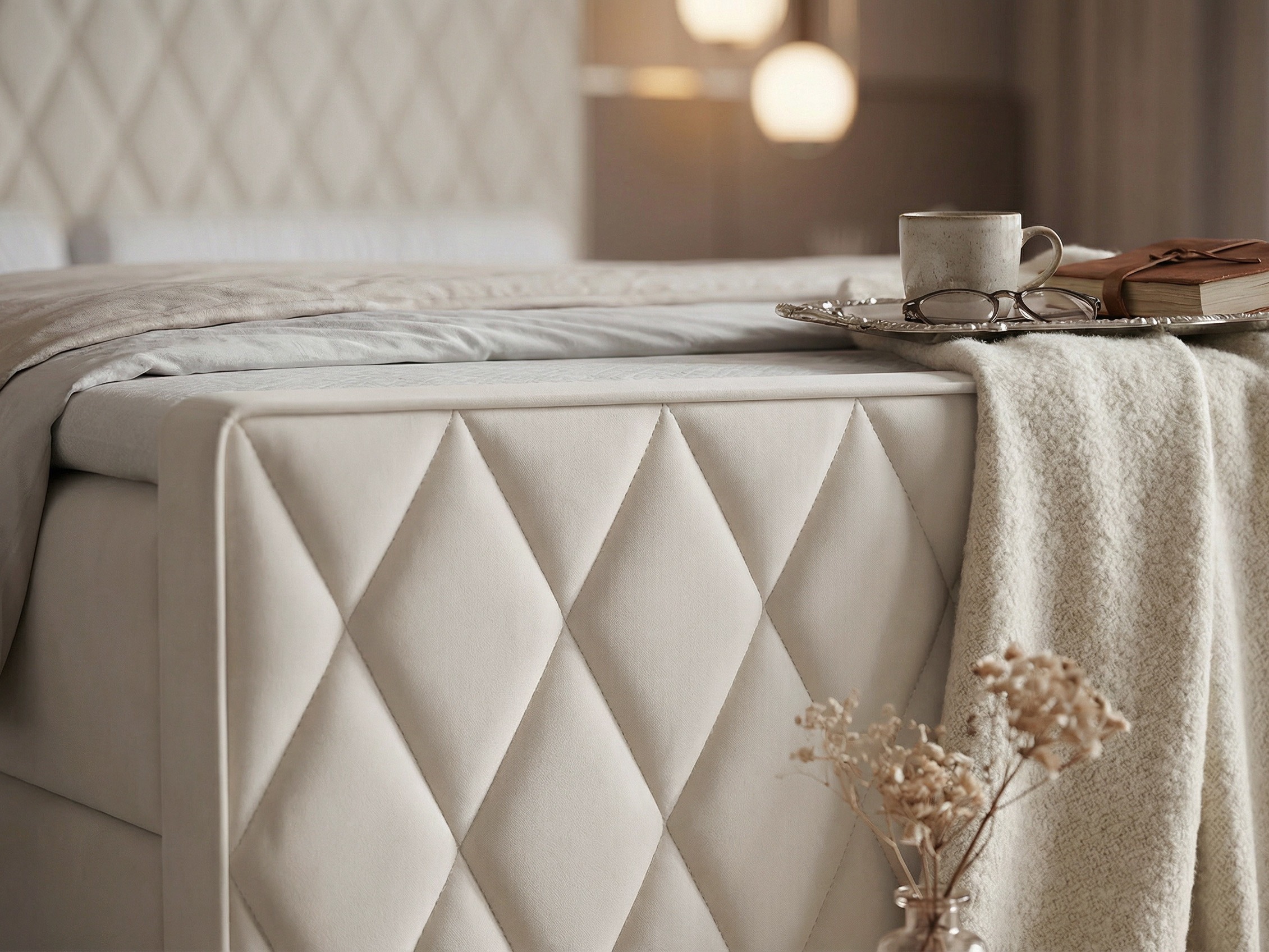 Κρεβάτι continental Martinez 129 (Magic Velvet 2256)