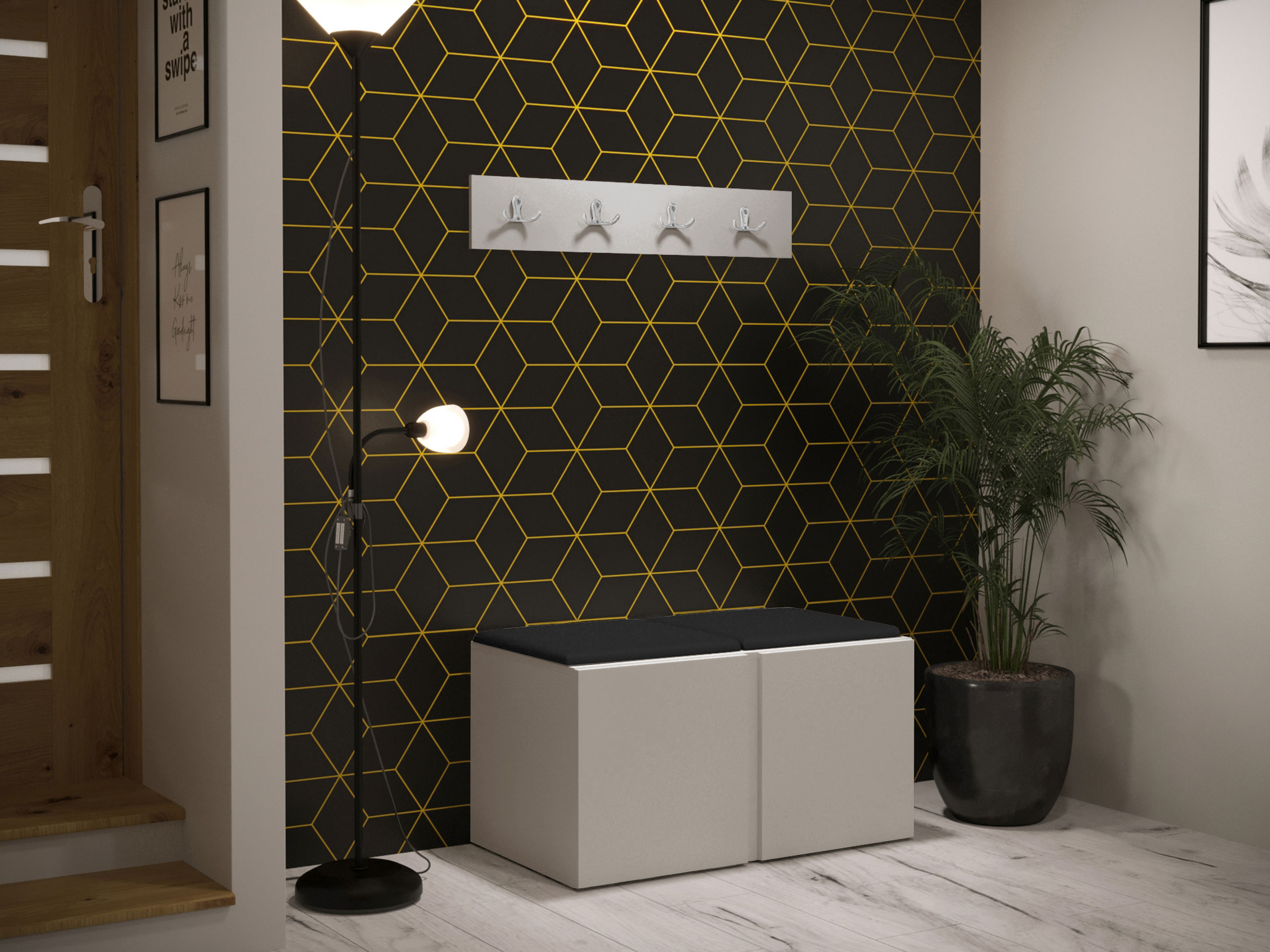 Σετ διαδρόμου Pinis VI (Οικολογικό δέρμα Soft 011)