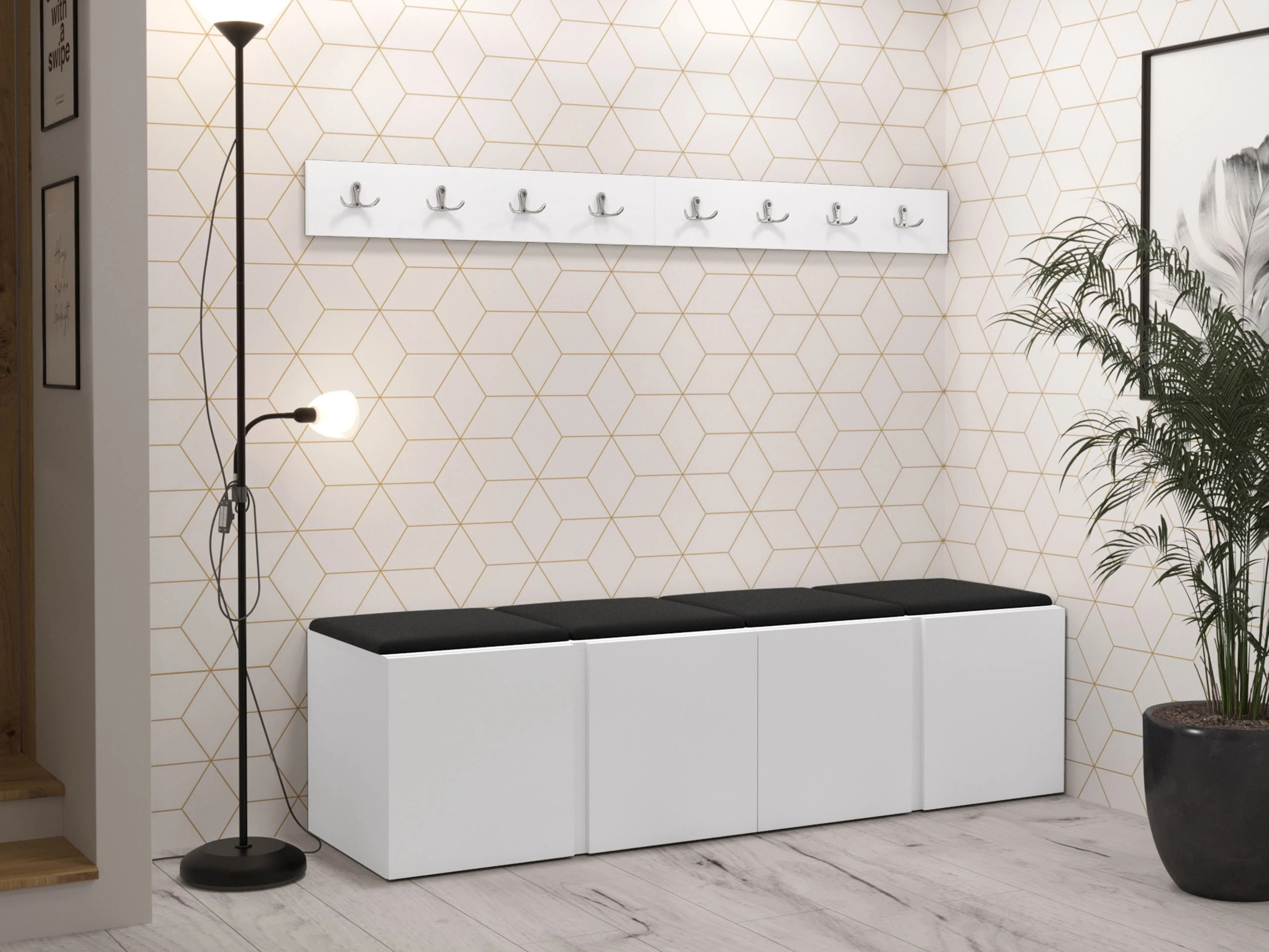 Σετ διαδρόμου Pinis VII (Οικολογικό δέρμα Soft 011)