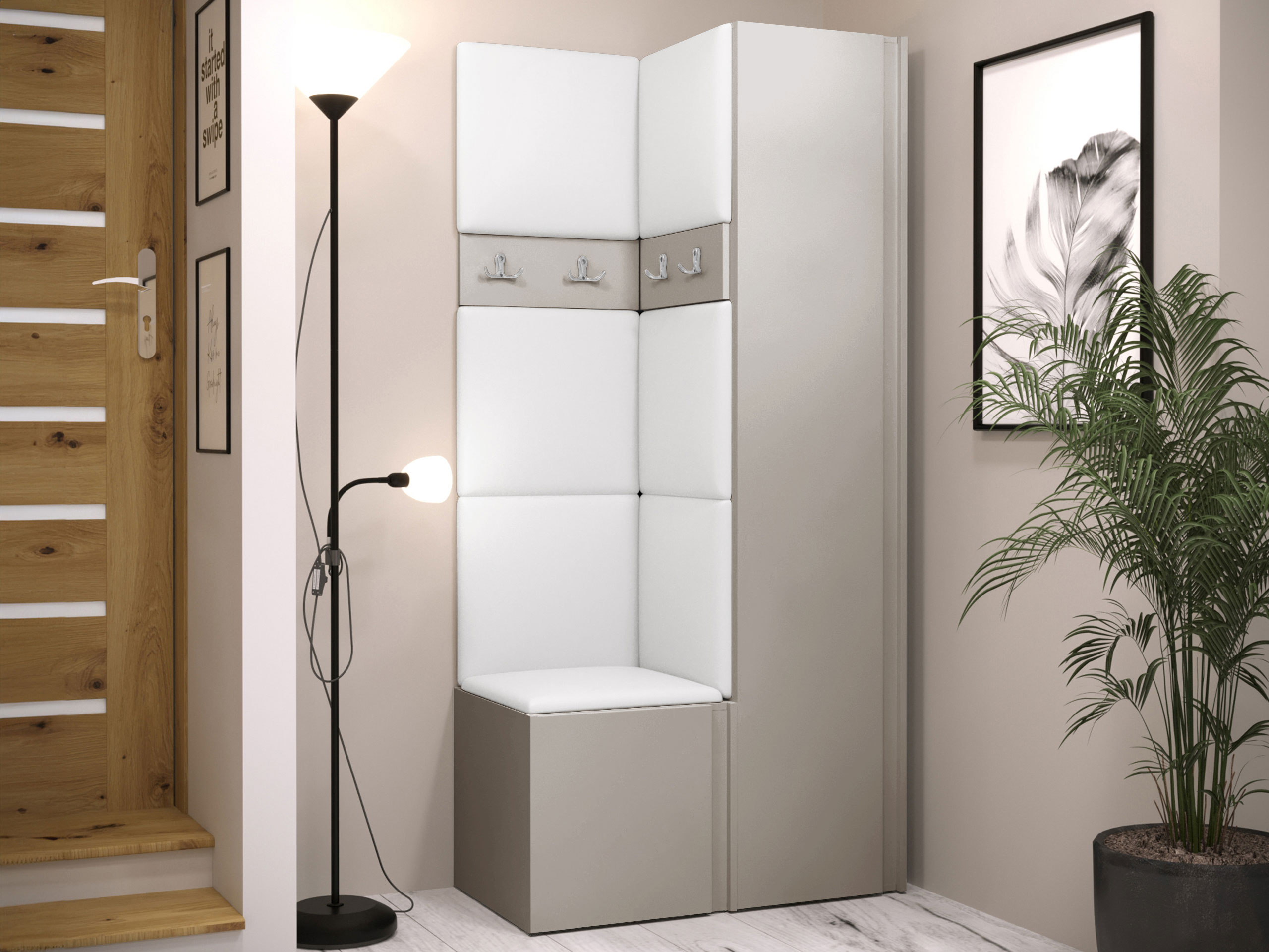 Σετ διαδρόμου Pinis XXIV (Οικολογικό δέρμα Soft 017)