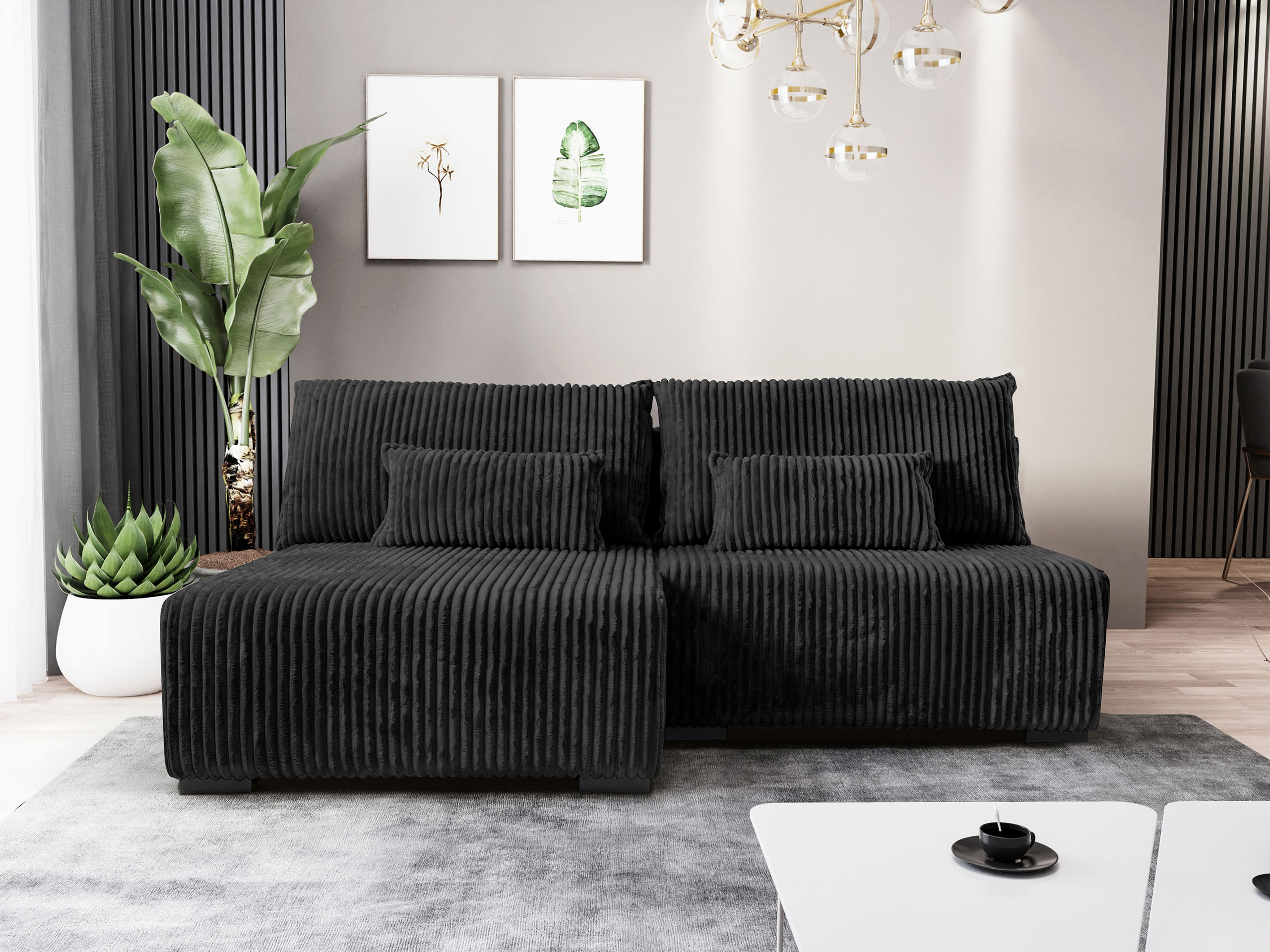 Γωνιακός Καναπές TrendyNest Fenestal (Tilia 100)