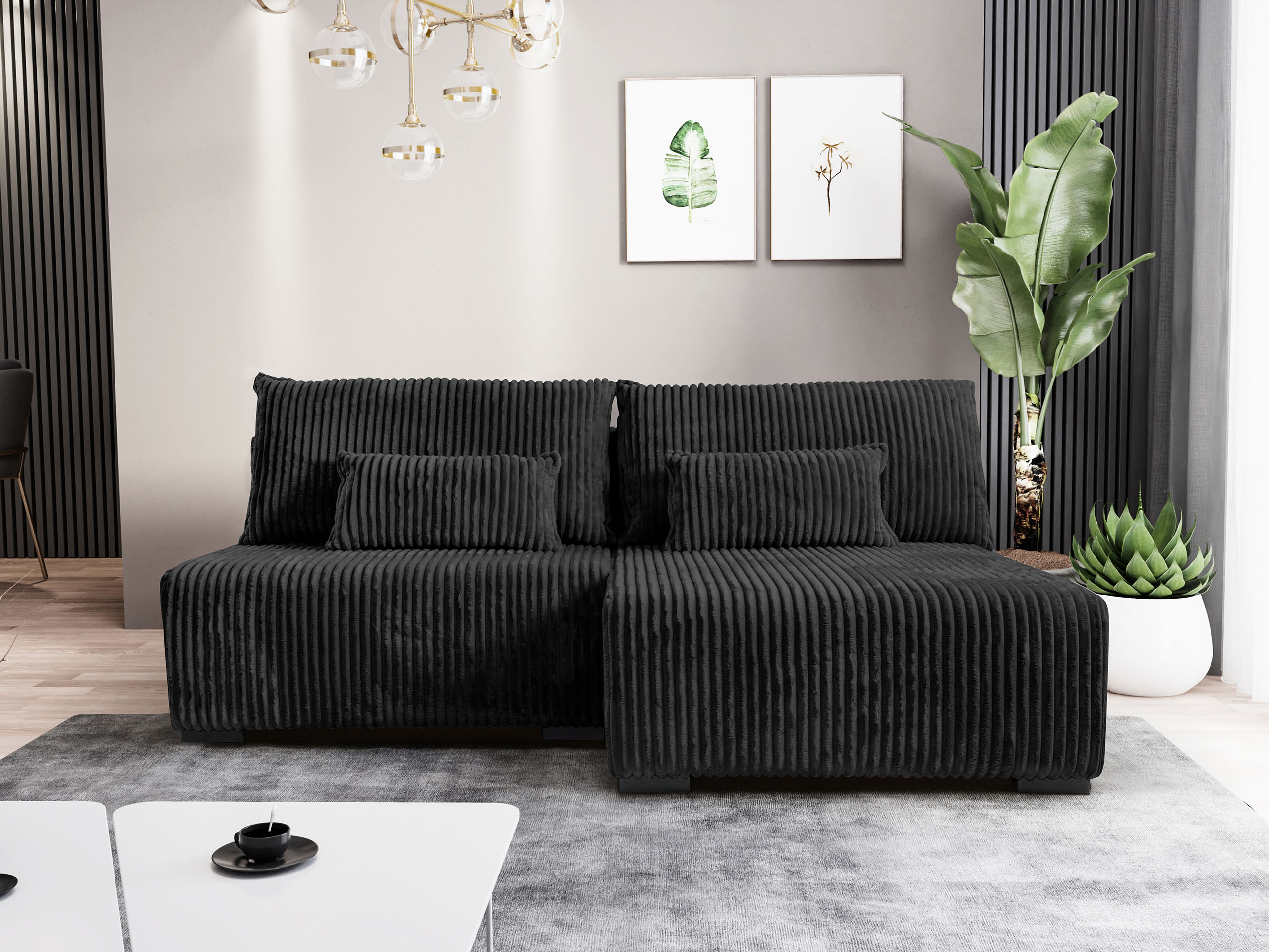 Γωνιακός Καναπές TrendyNest Fenestal (Tilia 100)