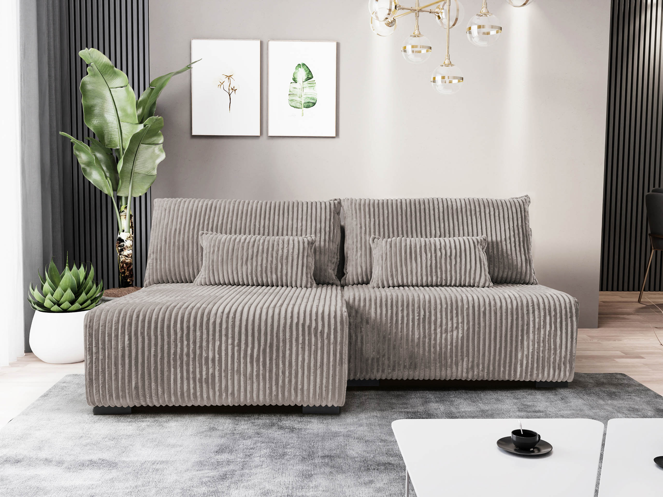 Γωνιακός Καναπές TrendyNest Fenestal (Tilia 11)