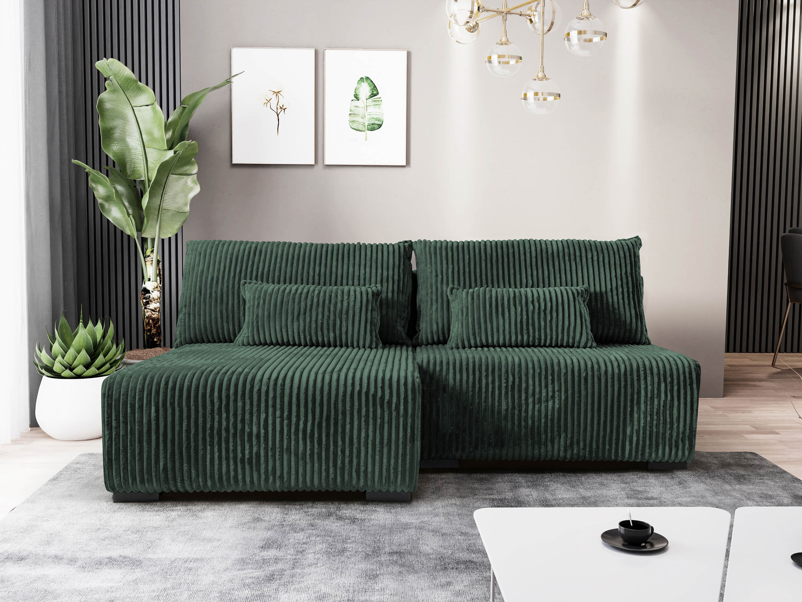Γωνιακός Καναπές TrendyNest Fenestal (Tilia 39)