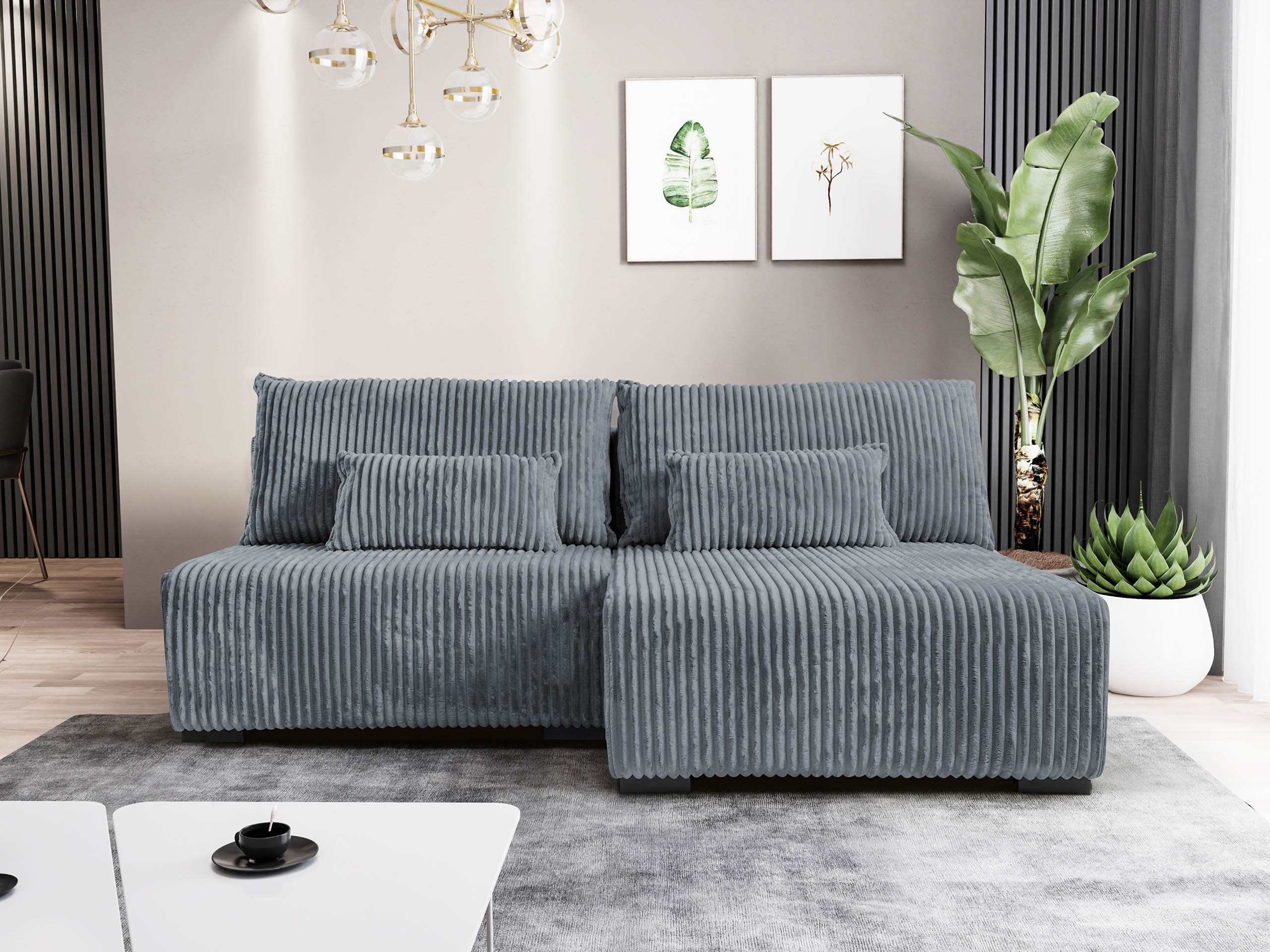 Γωνιακός Καναπές TrendyNest Fenestal (Tilia 85)