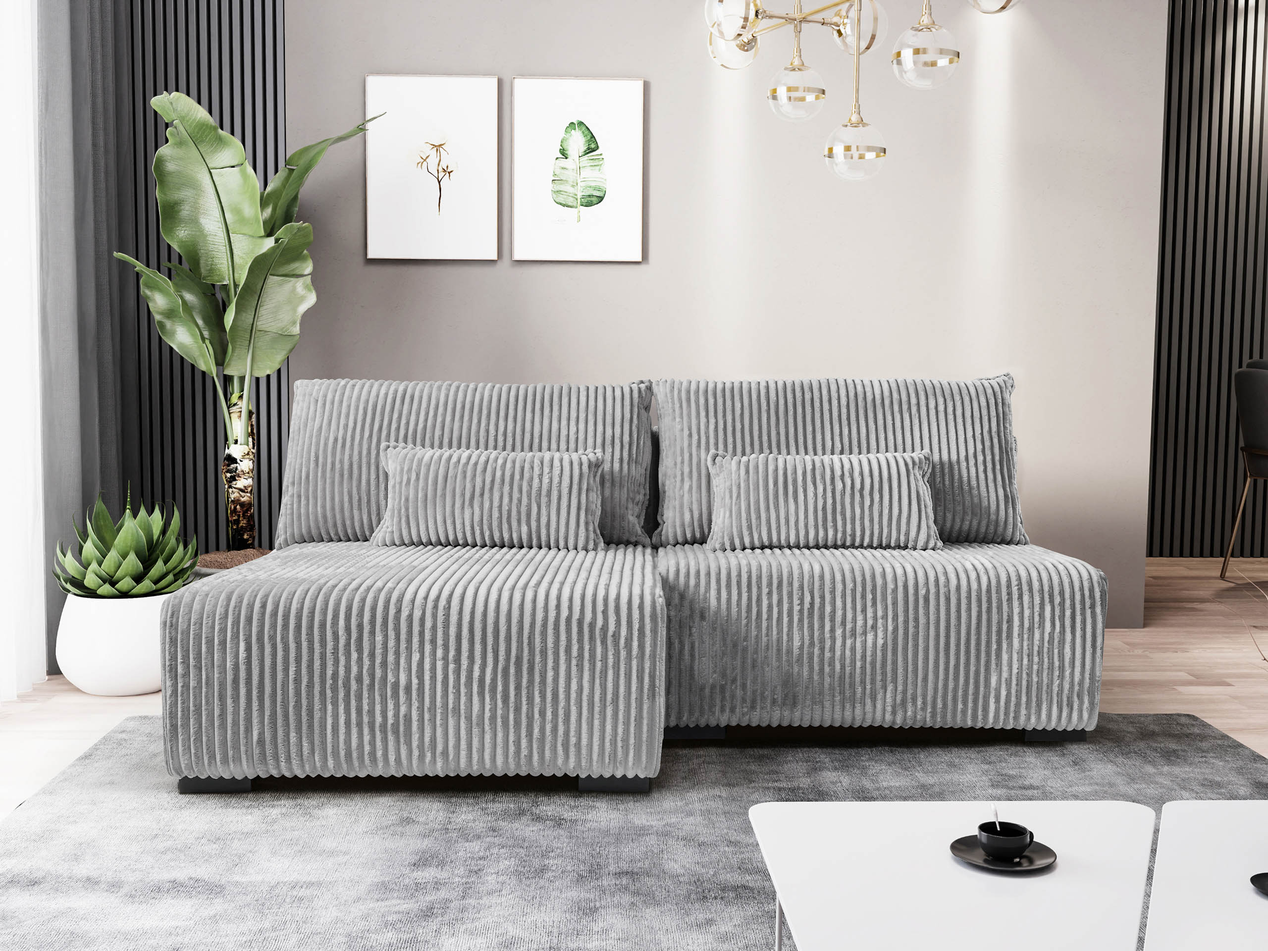Γωνιακός Καναπές TrendyNest Fenestal (Tilia 86)