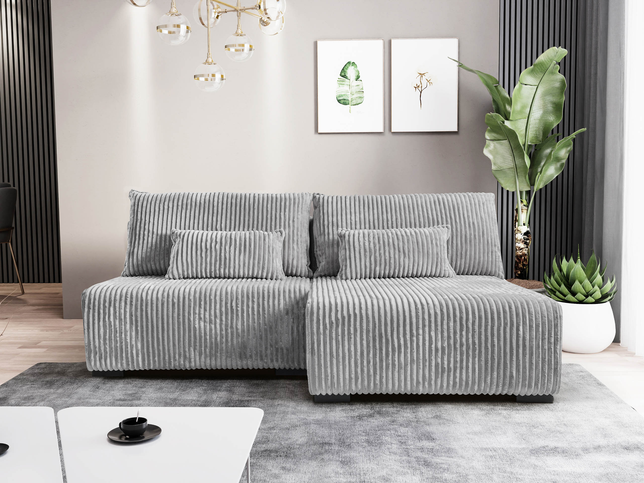 Γωνιακός Καναπές TrendyNest Fenestal (Tilia 86)