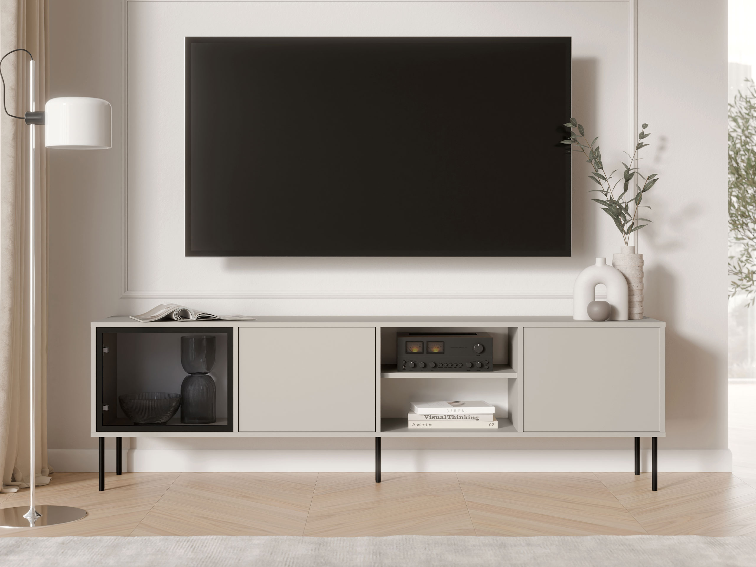 Έπιπλο τηλεόρασης Merevai 103 (Κασμίρι)