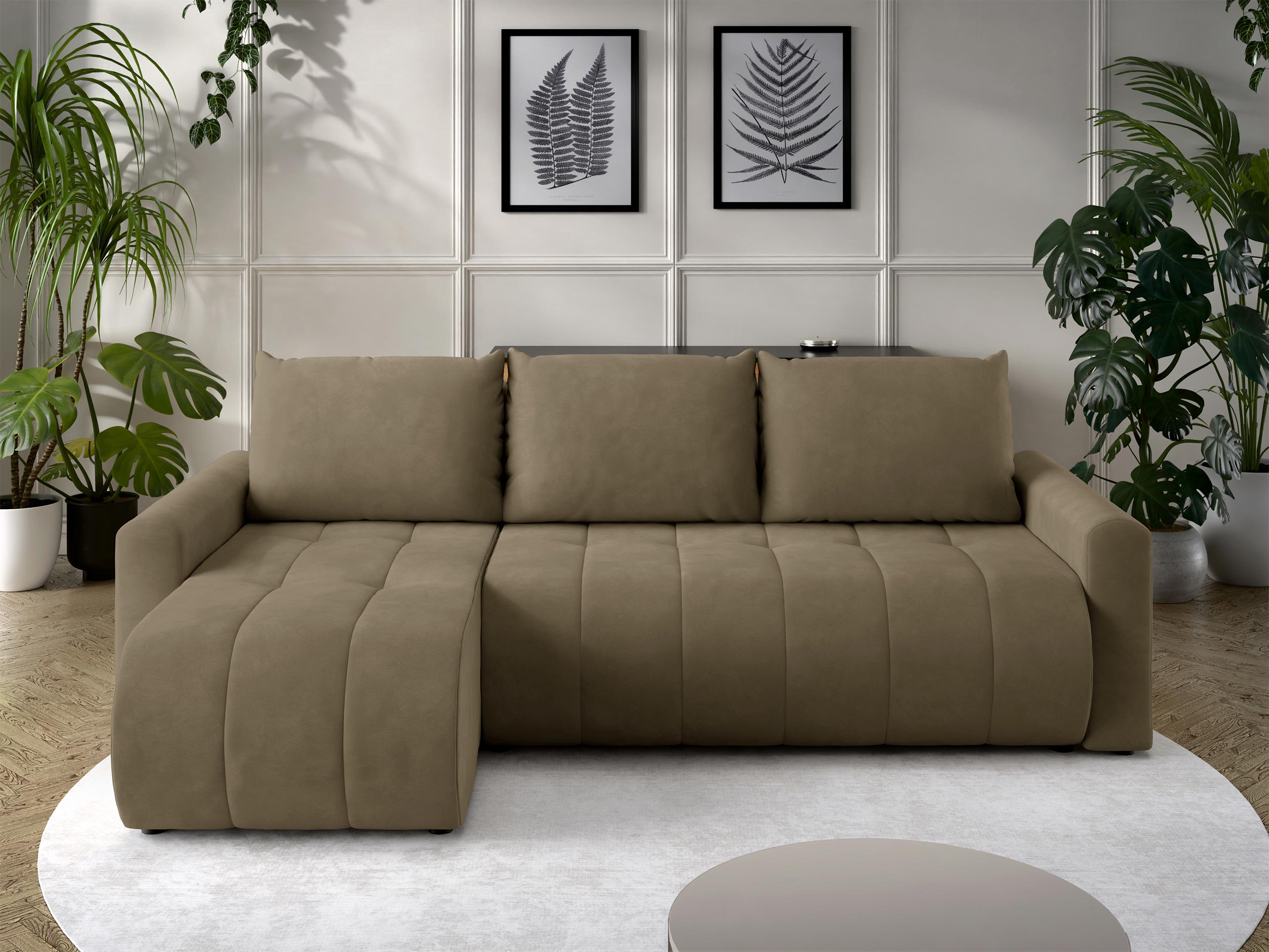 Γωνιακός Καναπές Specio (Polo 875)