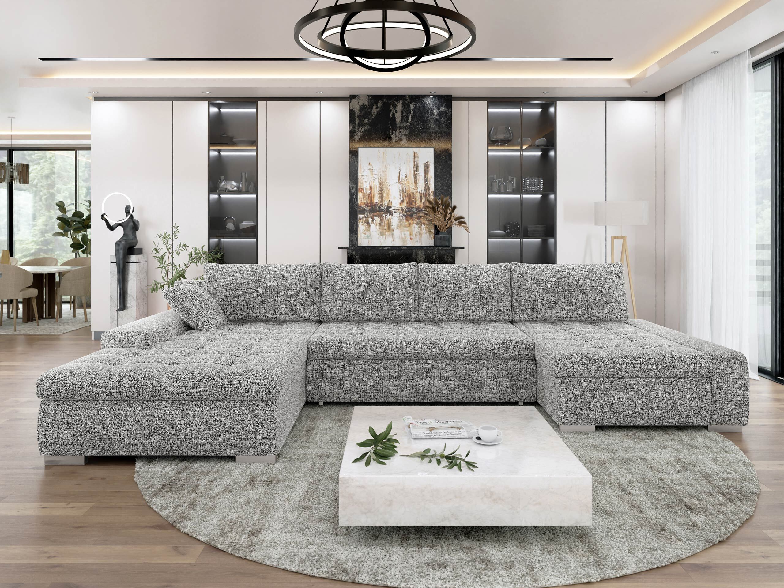 Γωνιακός Καναπές Comfivo Oliva (Bella 65)