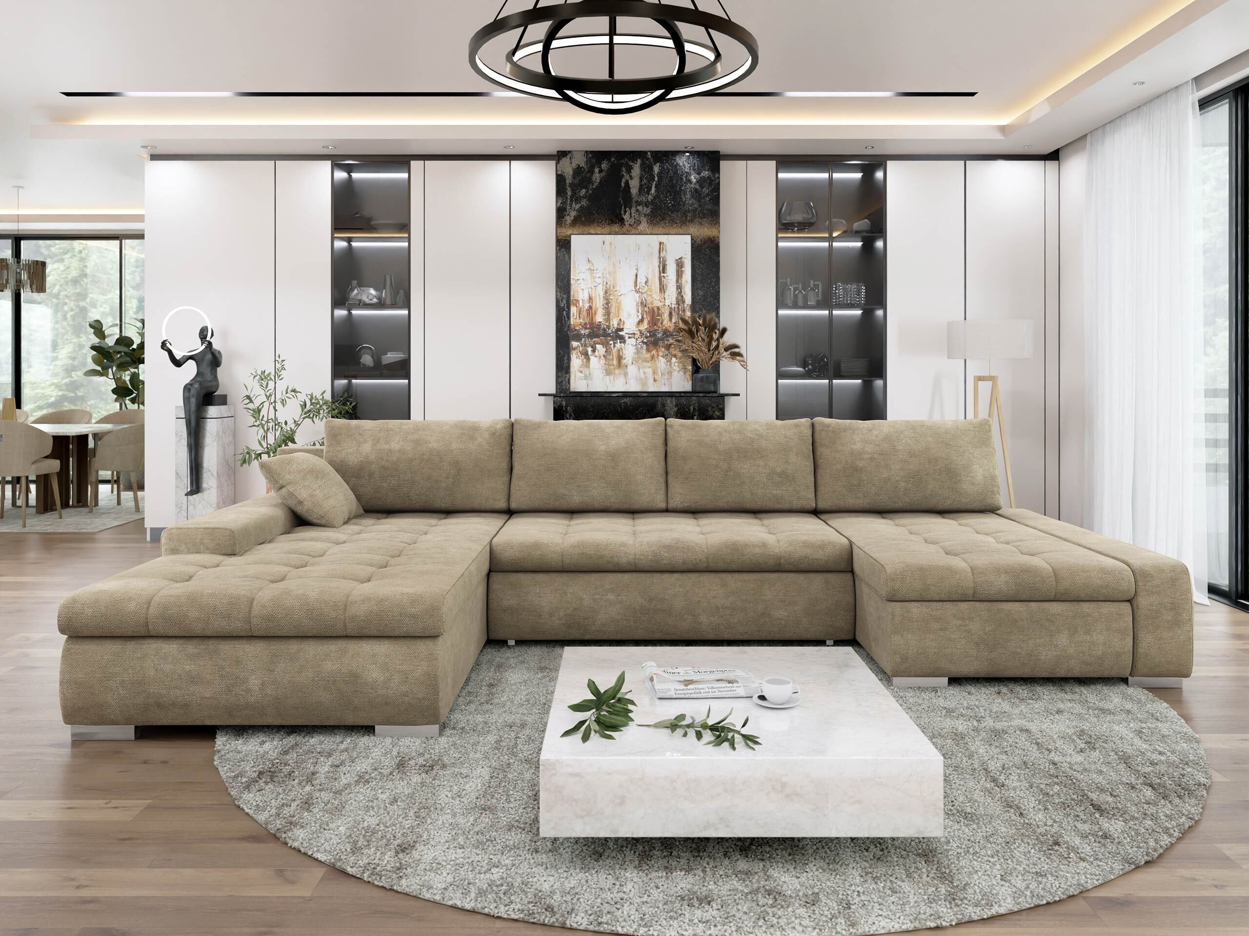 Γωνιακός Καναπές Comfivo Oliva (Lumo 30)