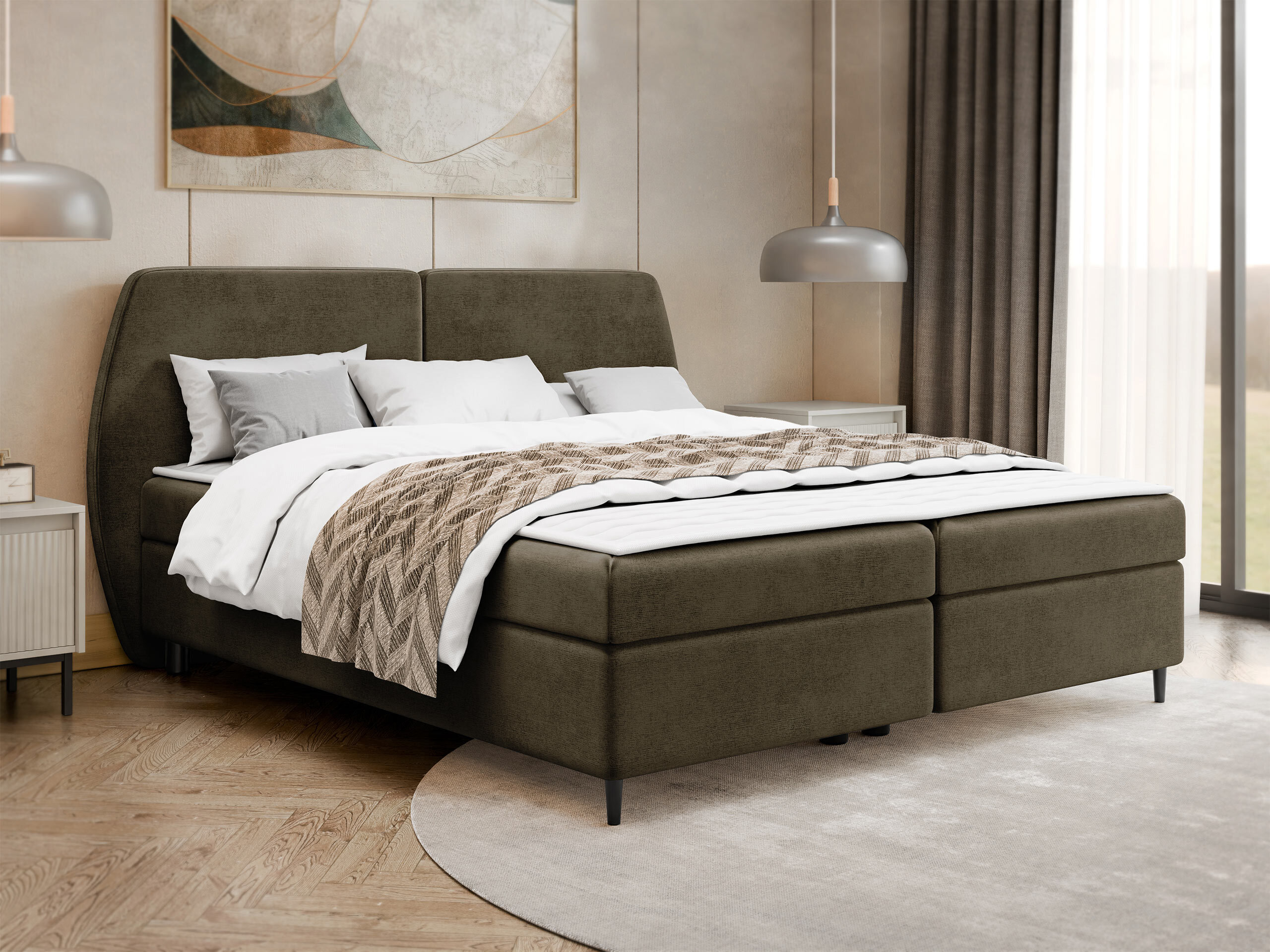 Κρεβάτι continental Stonecrest 110 (Wave 09)