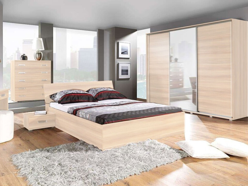 Κρεβάτι Elicavo 103 (Sonoma οξιά)