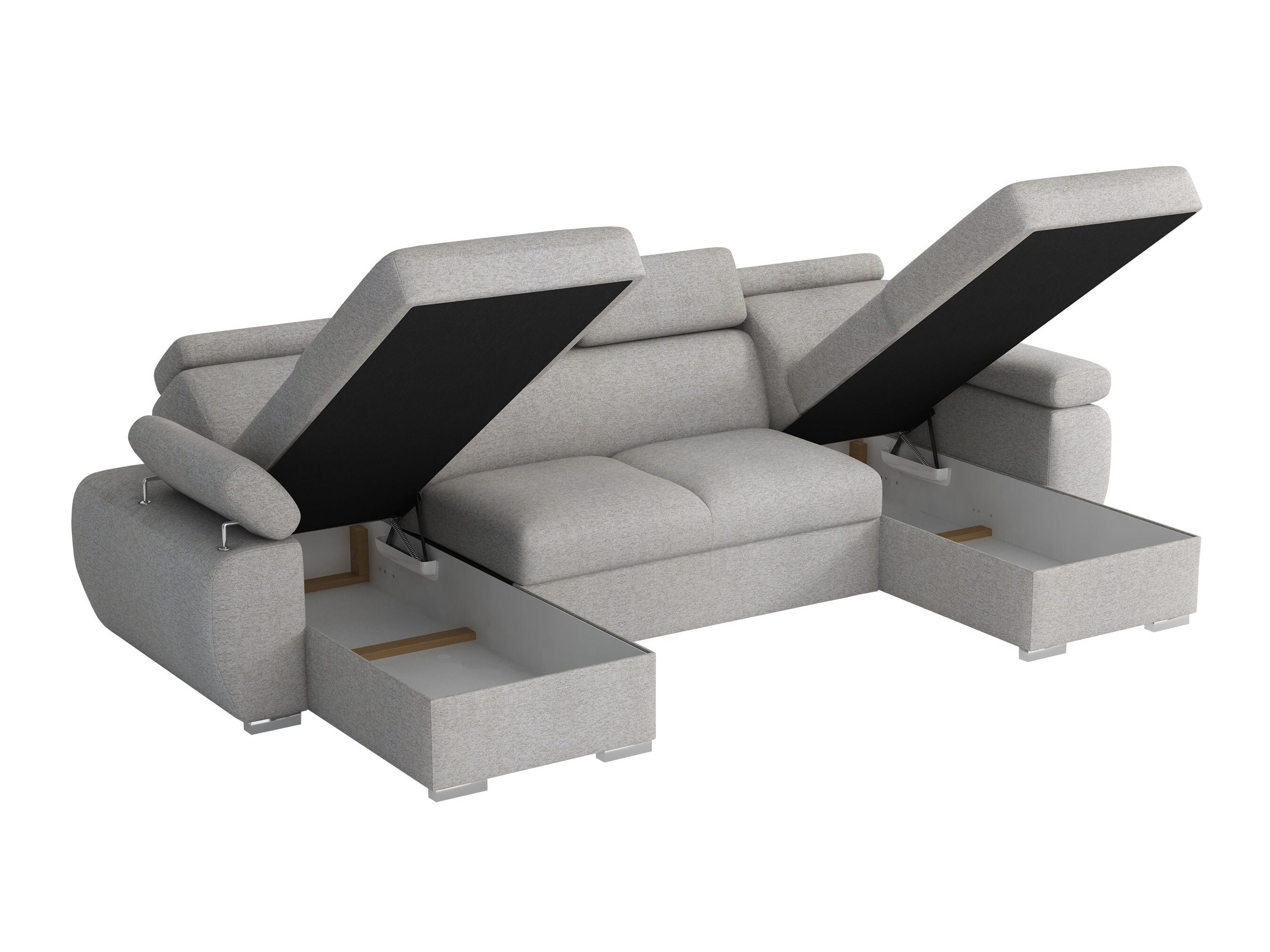 Γωνιακός Καναπές Columbus 253 (Lumo 55)