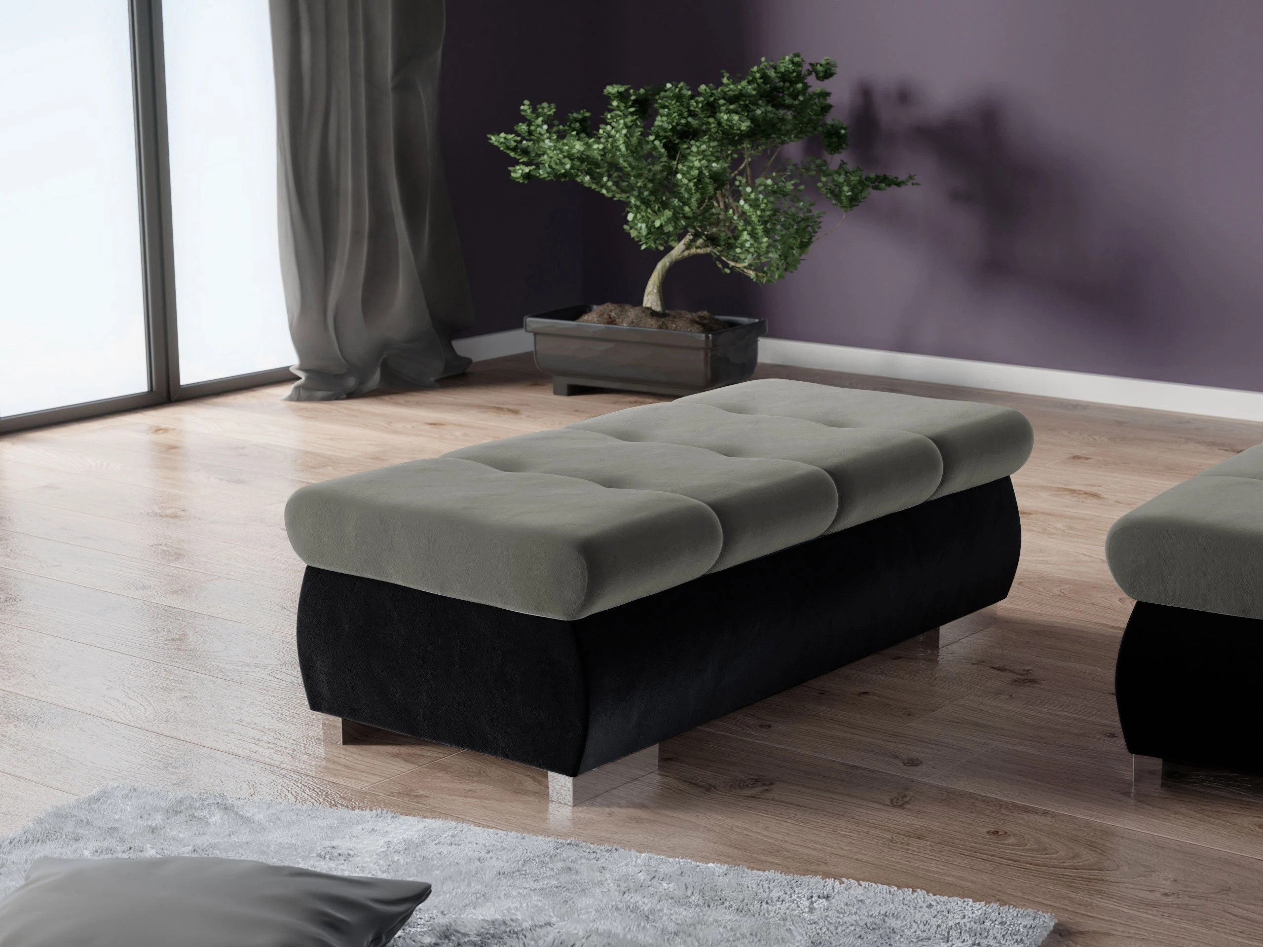 Ταμπουρέ Comfivo Nitor I (Magic Velvet 2219 + Magic Velvet 2217)