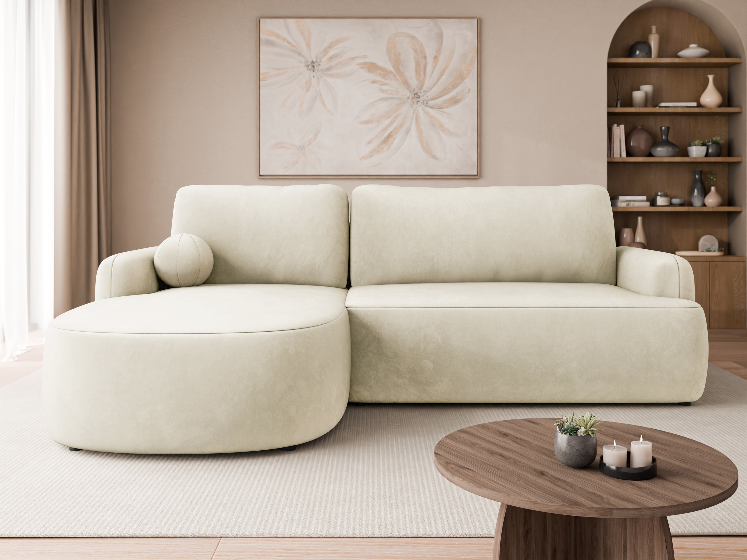 Γωνιακός Καναπές Comfivo Popis (Magic Velvet 2250)