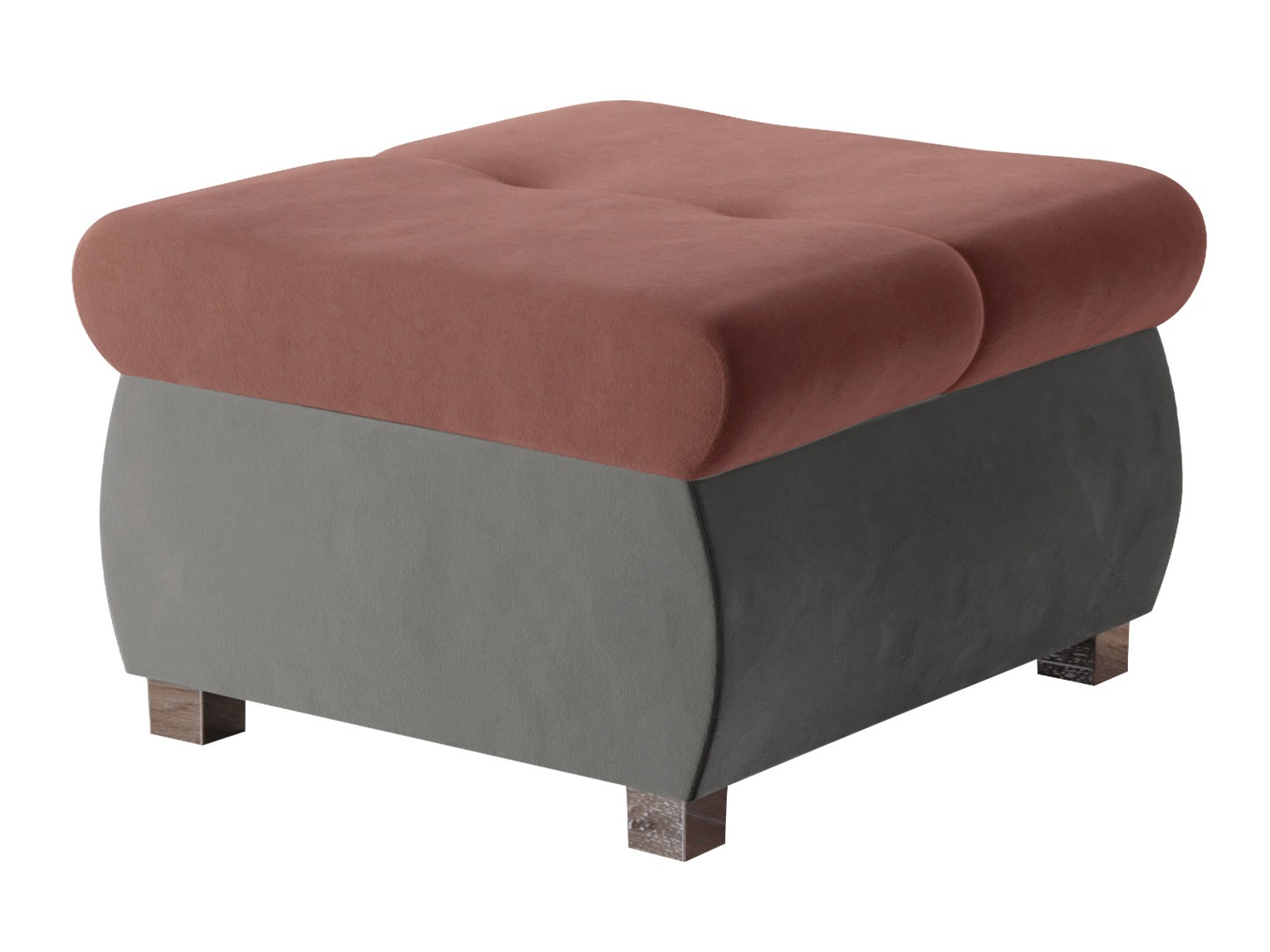 Σκαμπό σαλονιού Comfivo Nitor (Magic Velvet 2217 + Magic Velvet 2258)