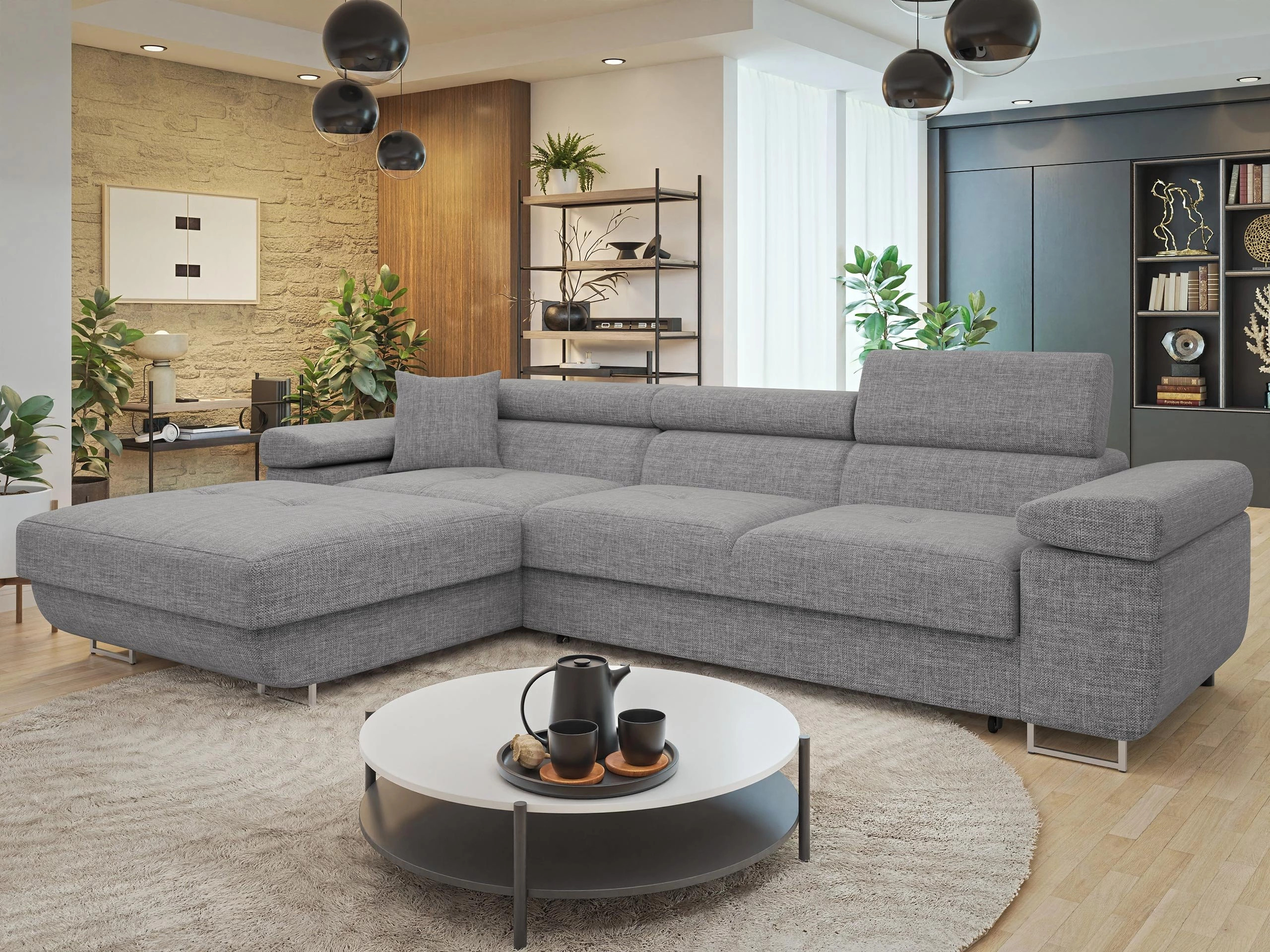 Γωνιακός Καναπές Comfivo Vinetum II (Lux 05)