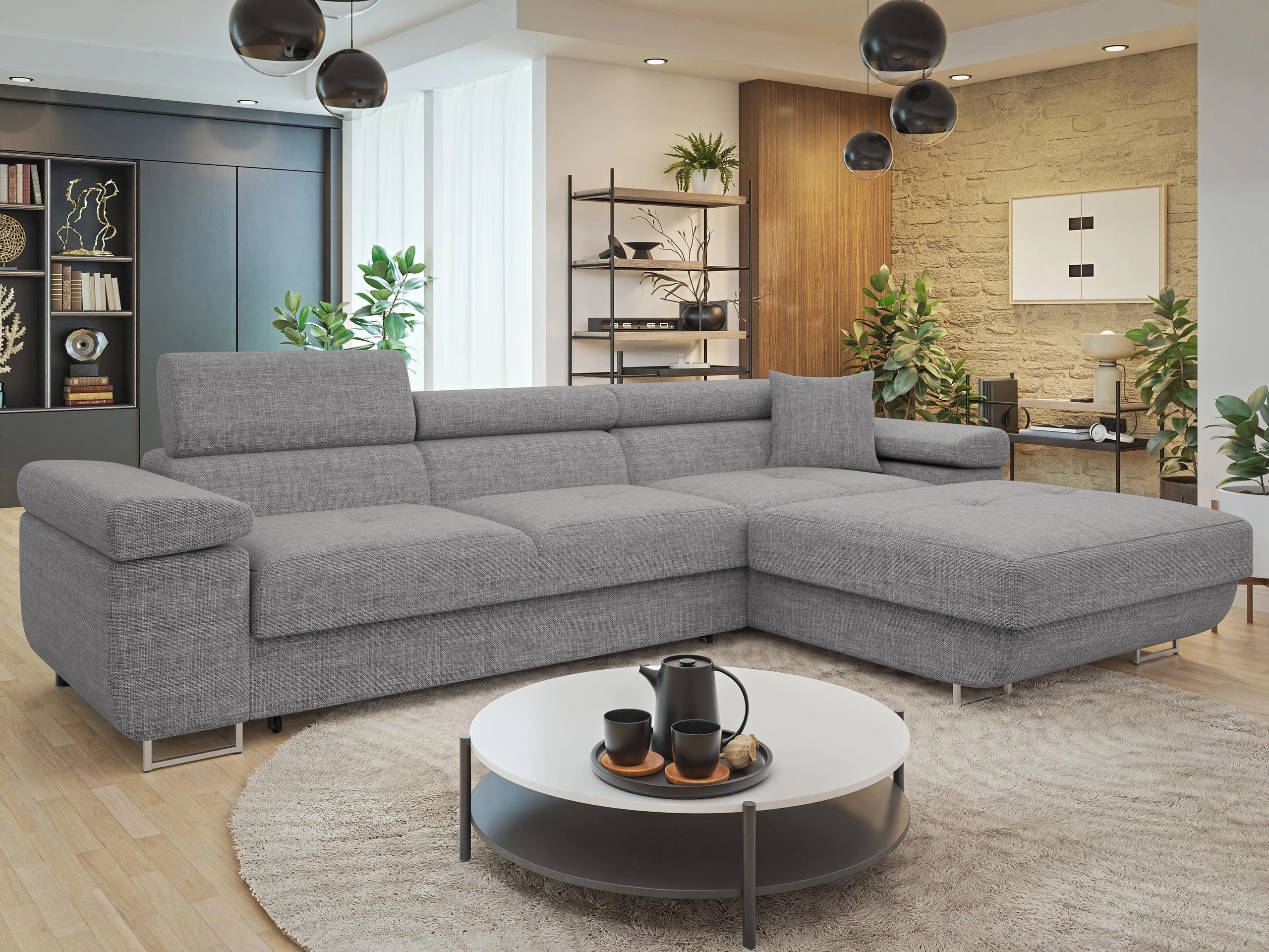 Γωνιακός Καναπές Comfivo Vinetum II (Lux 05)