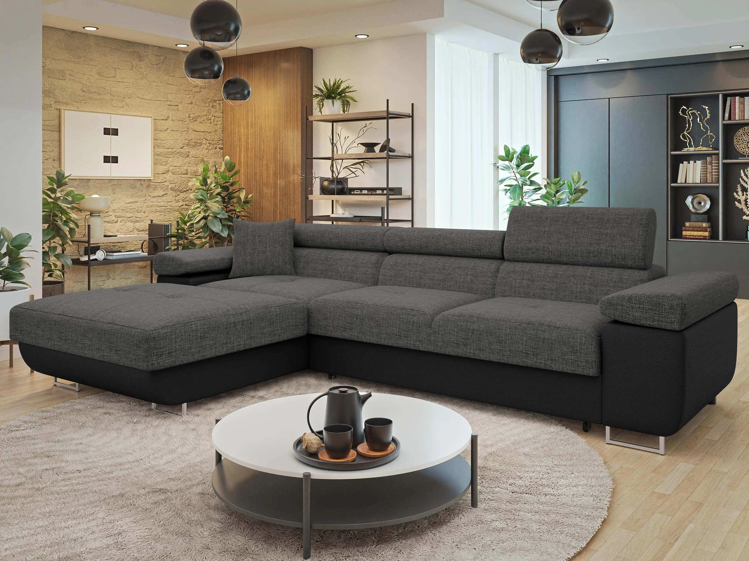 Γωνιακός Καναπές Comfivo Vinetum II (Soft 011 + Lux 06)