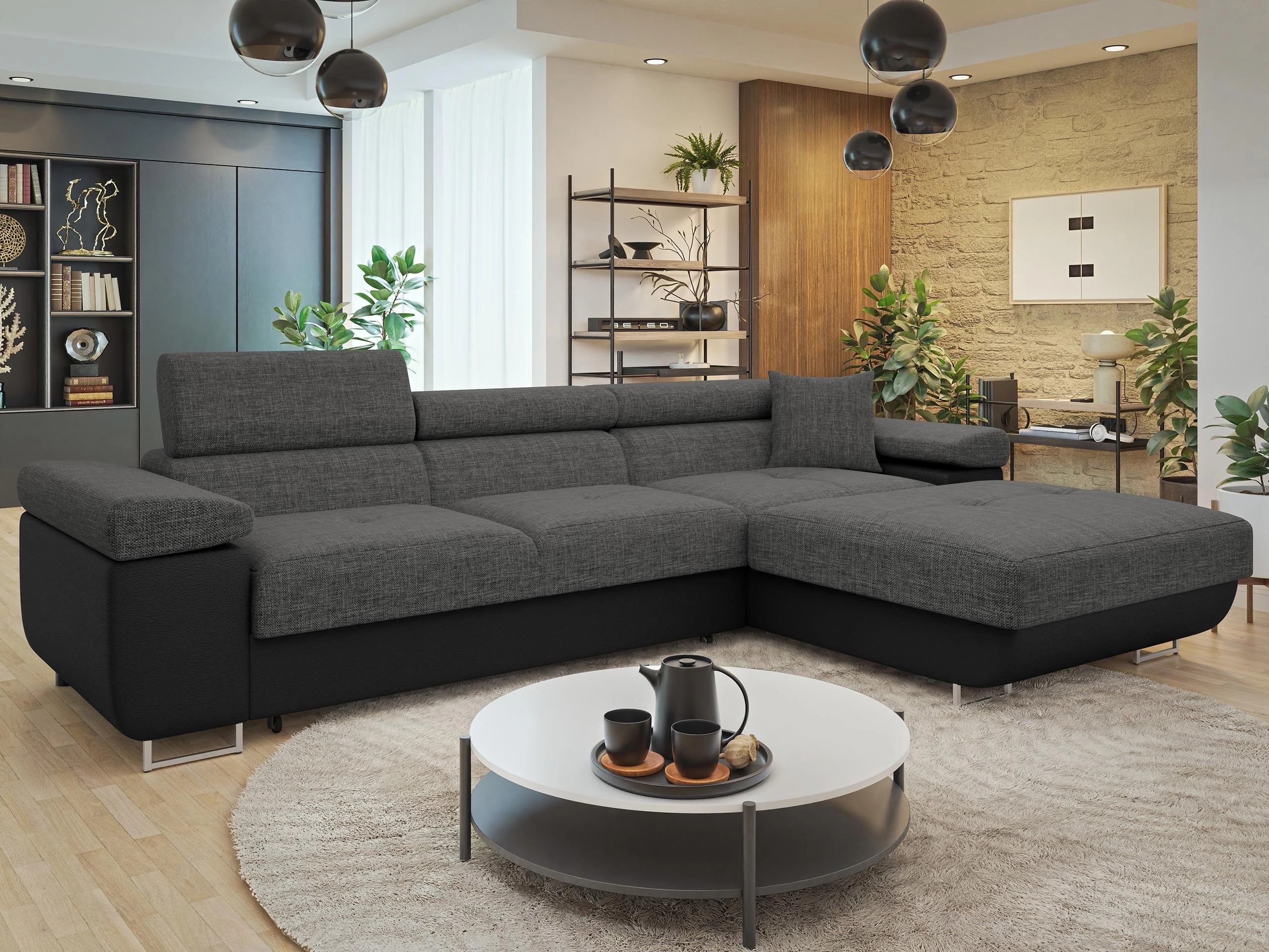 Γωνιακός Καναπές Comfivo Vinetum II (Soft 011 + Lux 06)