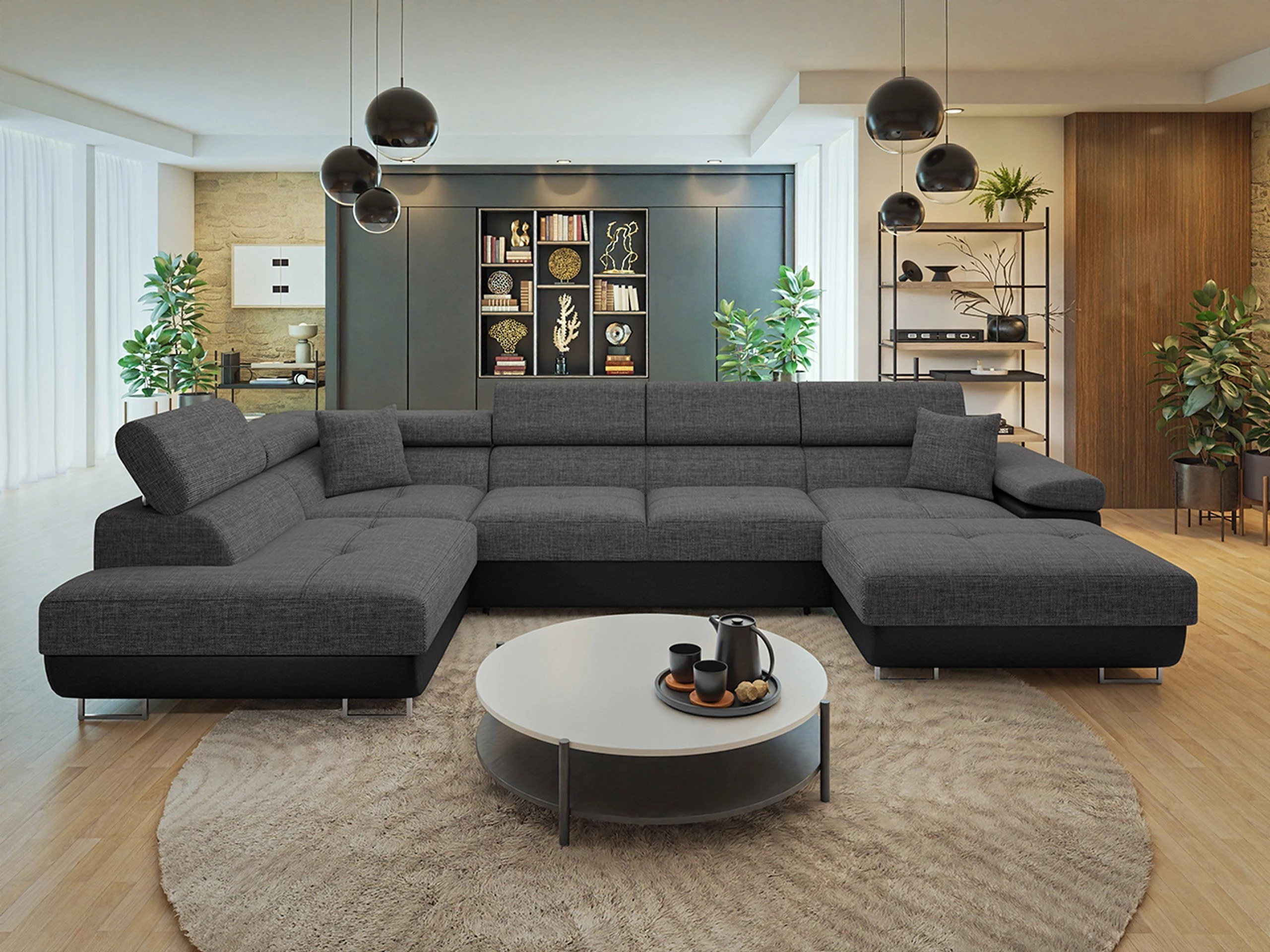 Γωνιακός Καναπές Comfivo Vinetum III (Soft 011 + Lux 06)