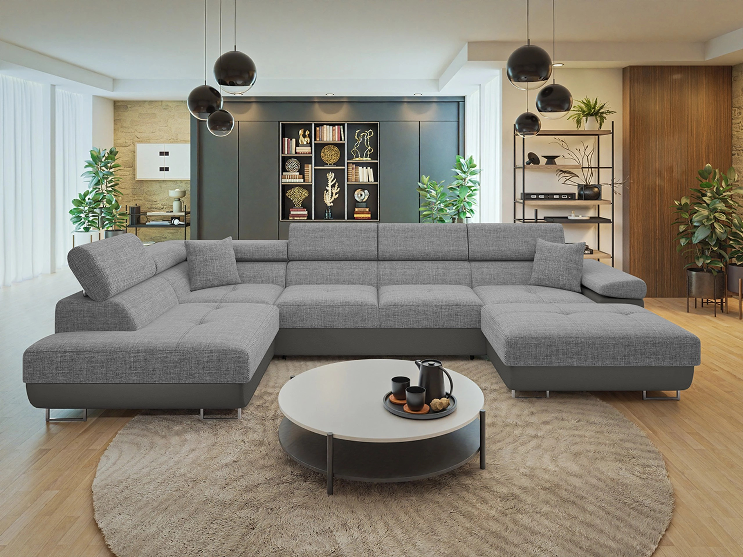 Γωνιακός Καναπές Comfivo Vinetum III (Soft 029 + Lux 05)