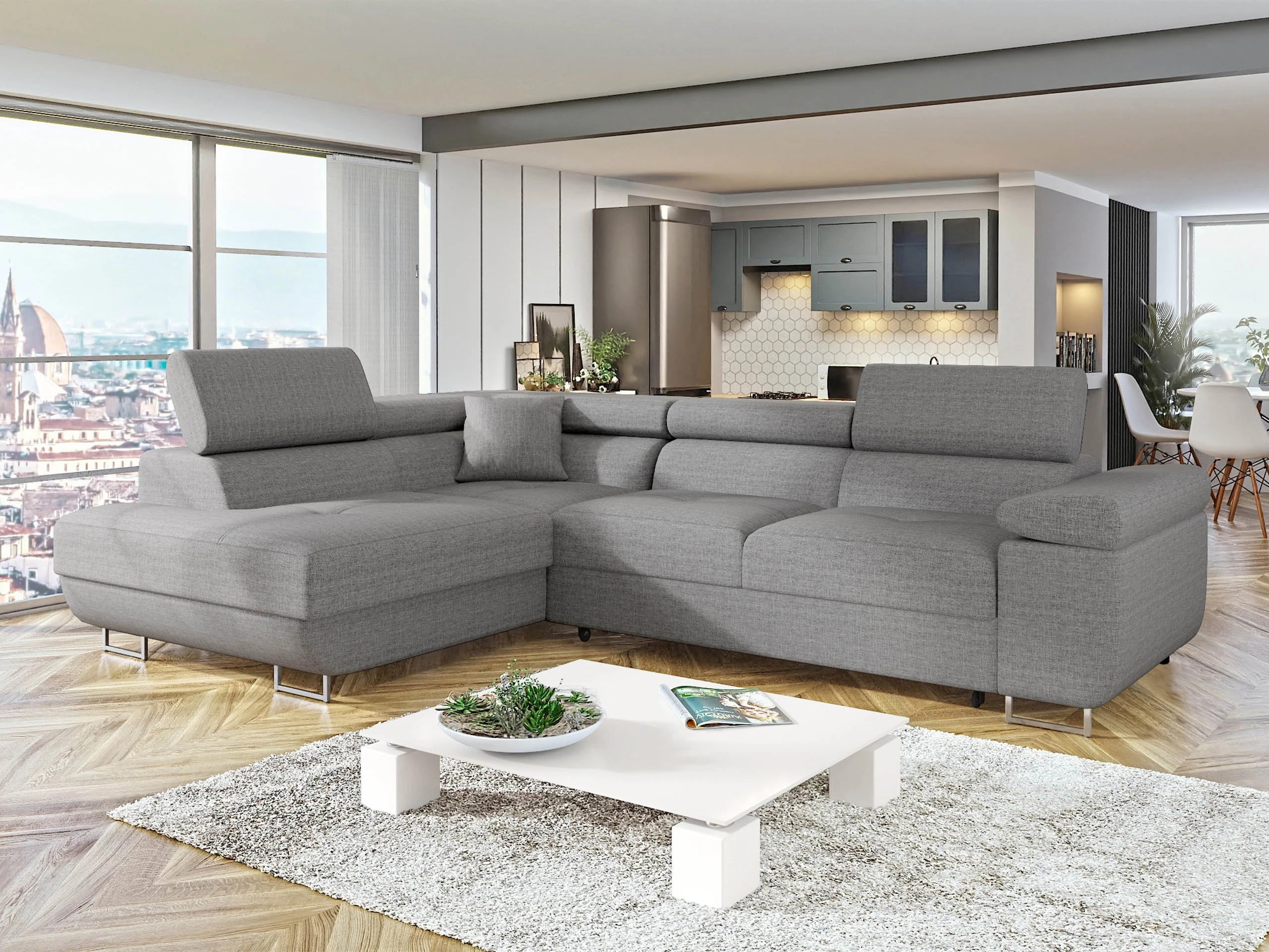 Γωνιακός Καναπές Comfivo Vinetum (Lux 05)